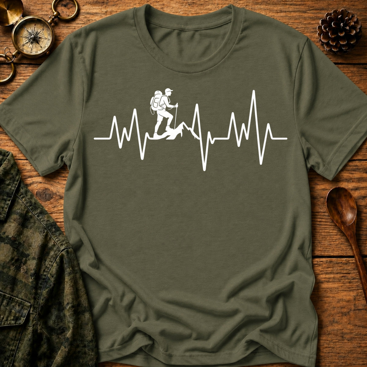 Hiking Heartbeat T-Shirt
