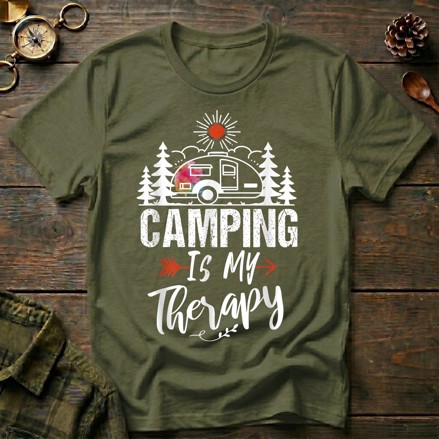 Camping Therapy T-Shirt