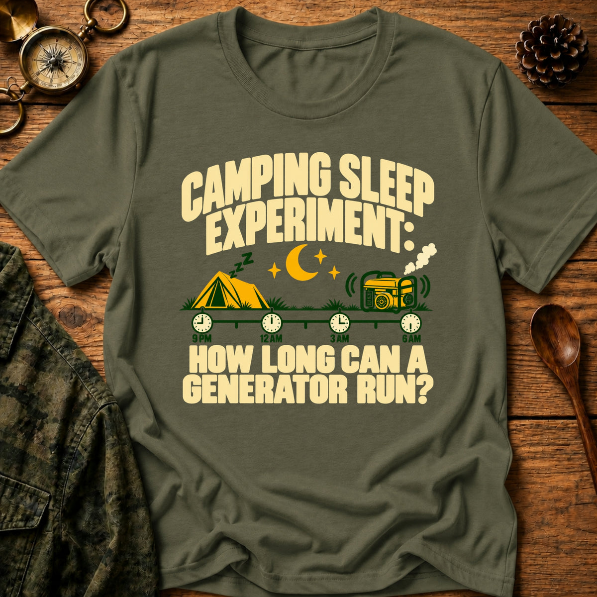 Generator Sleep Experiment T-Shirt