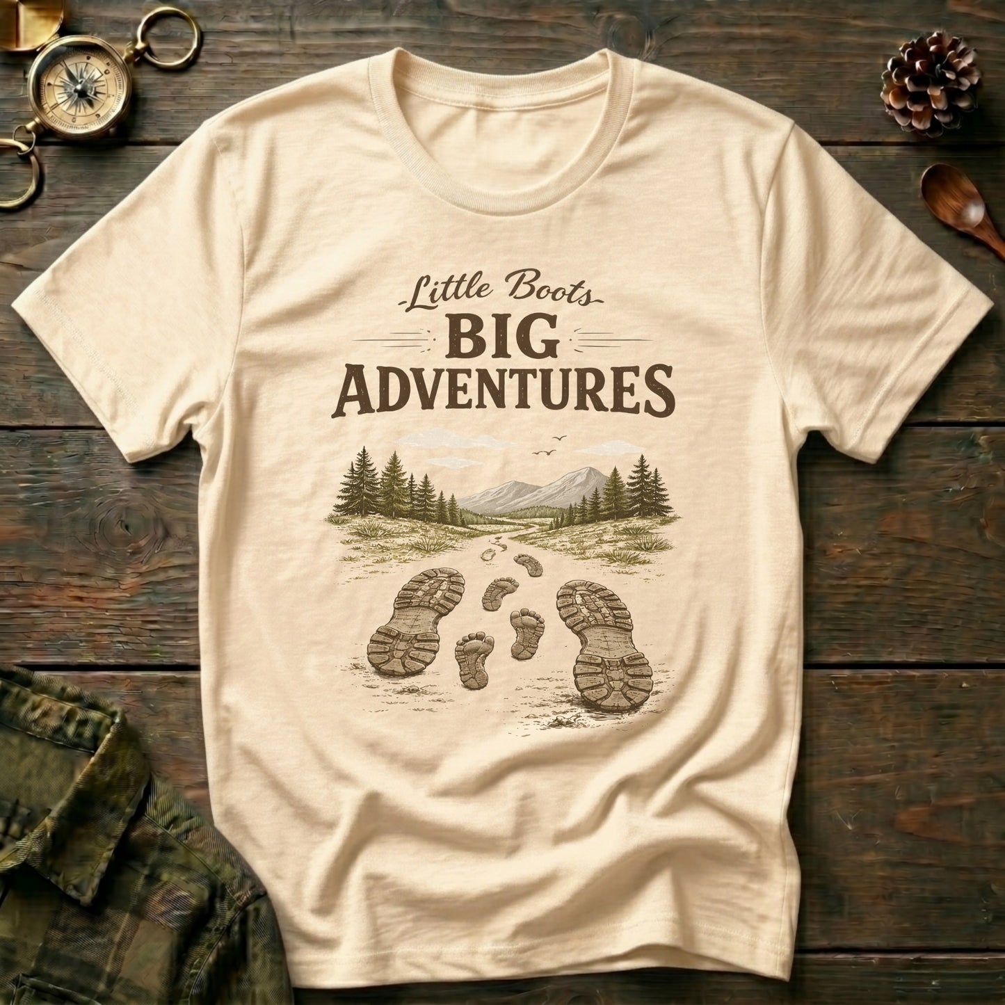 Little Boots Big Adventures T-Shirt