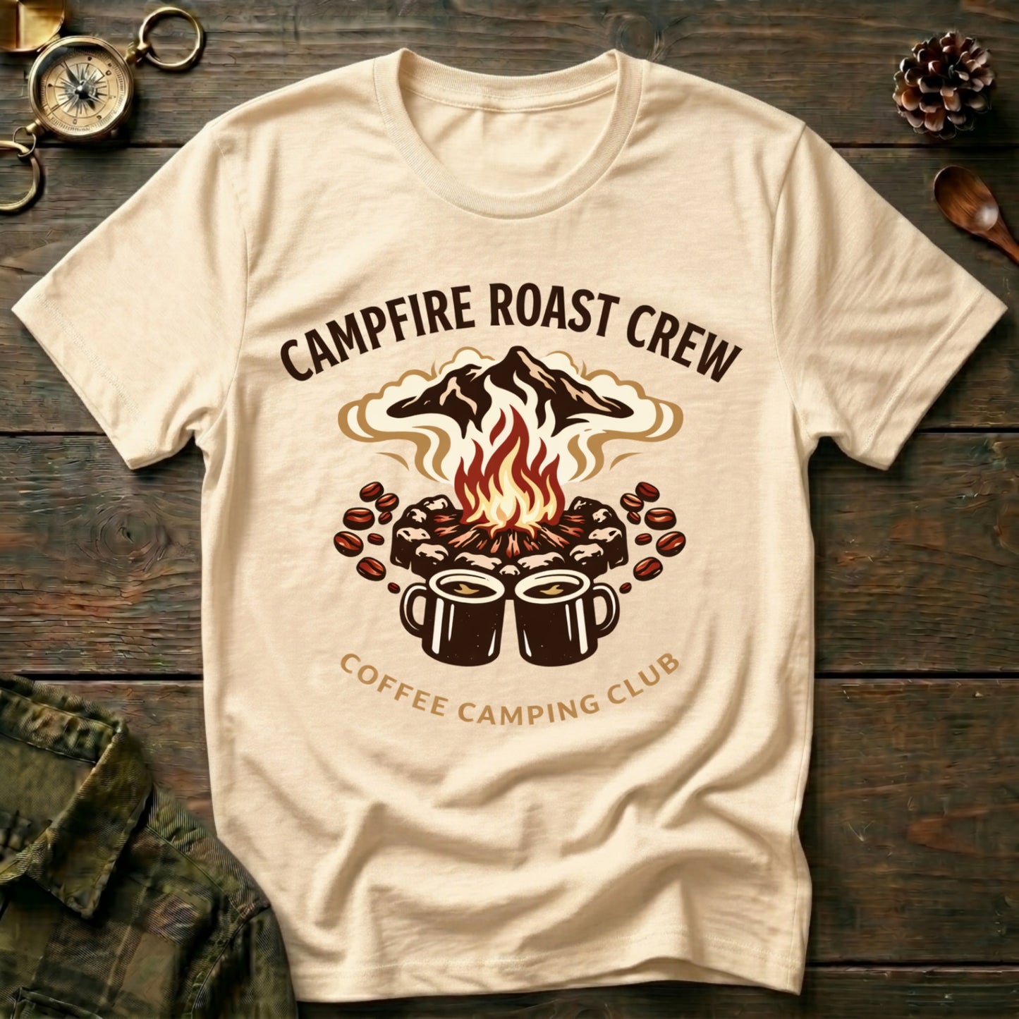 Campfire Roast Crew T-Shirt