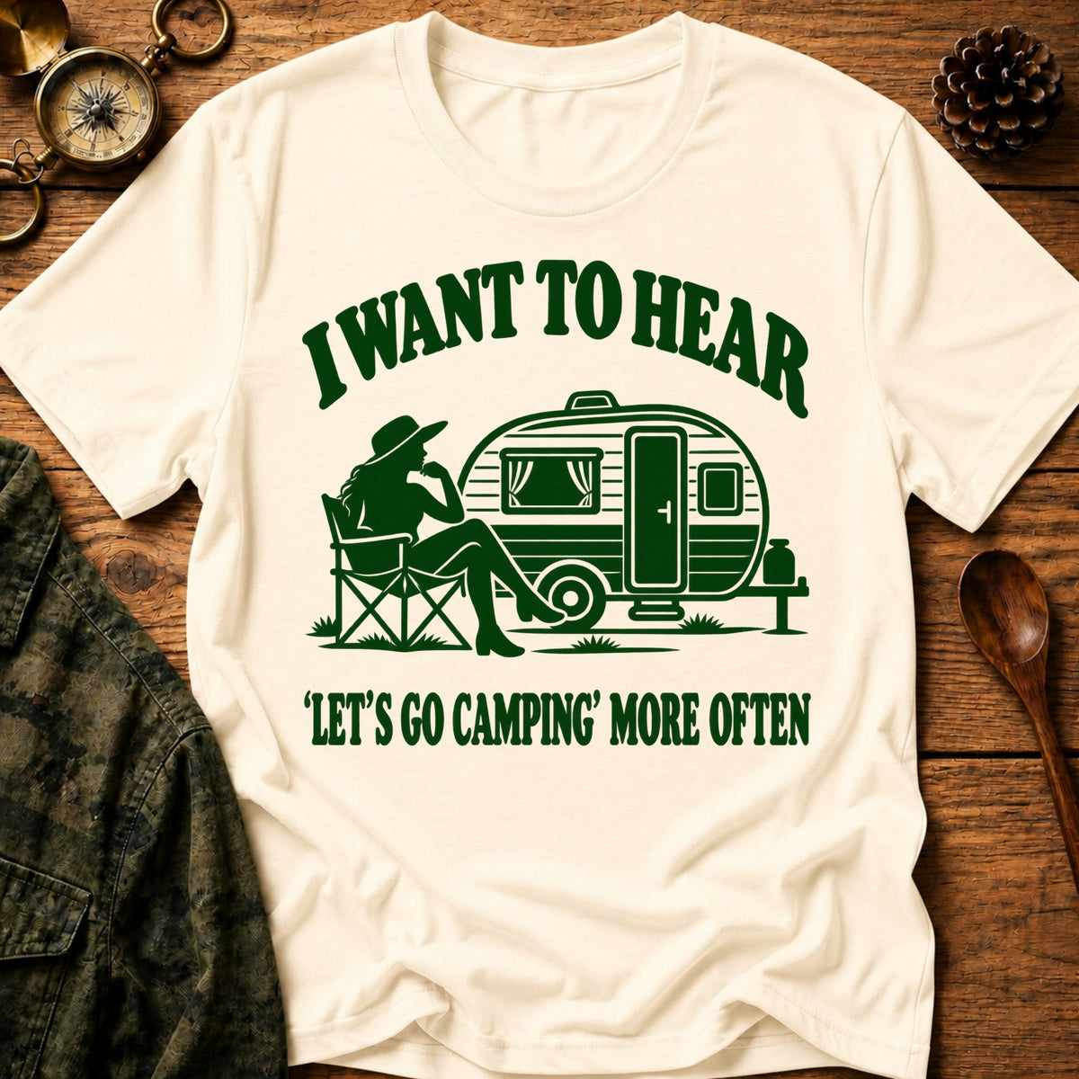 More Camping Please T-Shirt