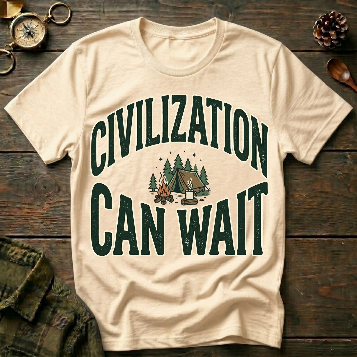 Civilization Waits T-Shirt
