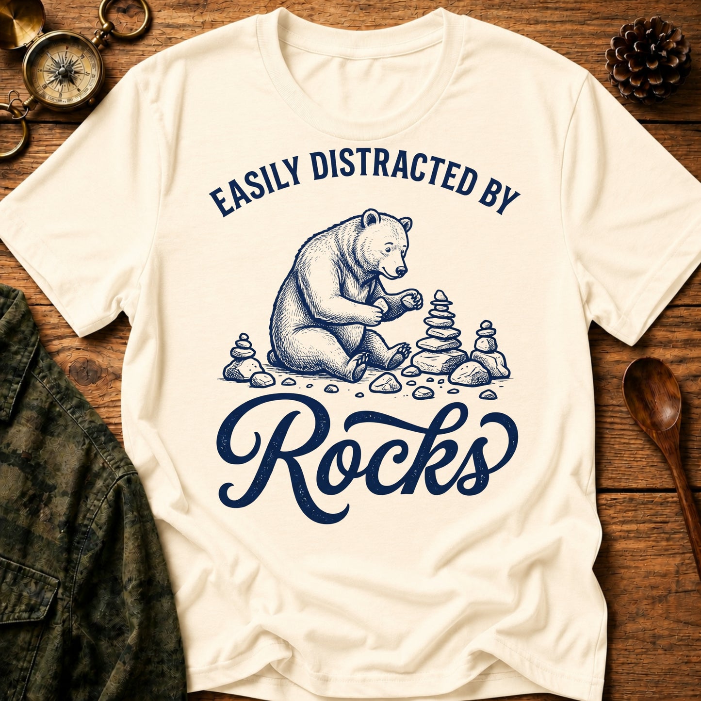 Distracted by Rocks T-Shirt