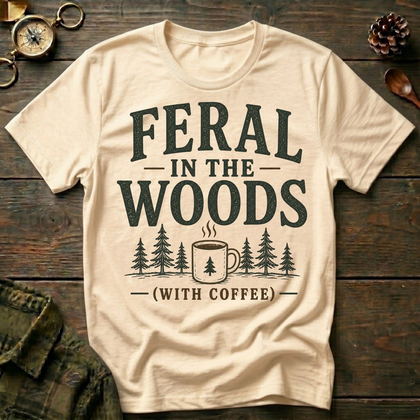Feral in the Woods T-Shirt