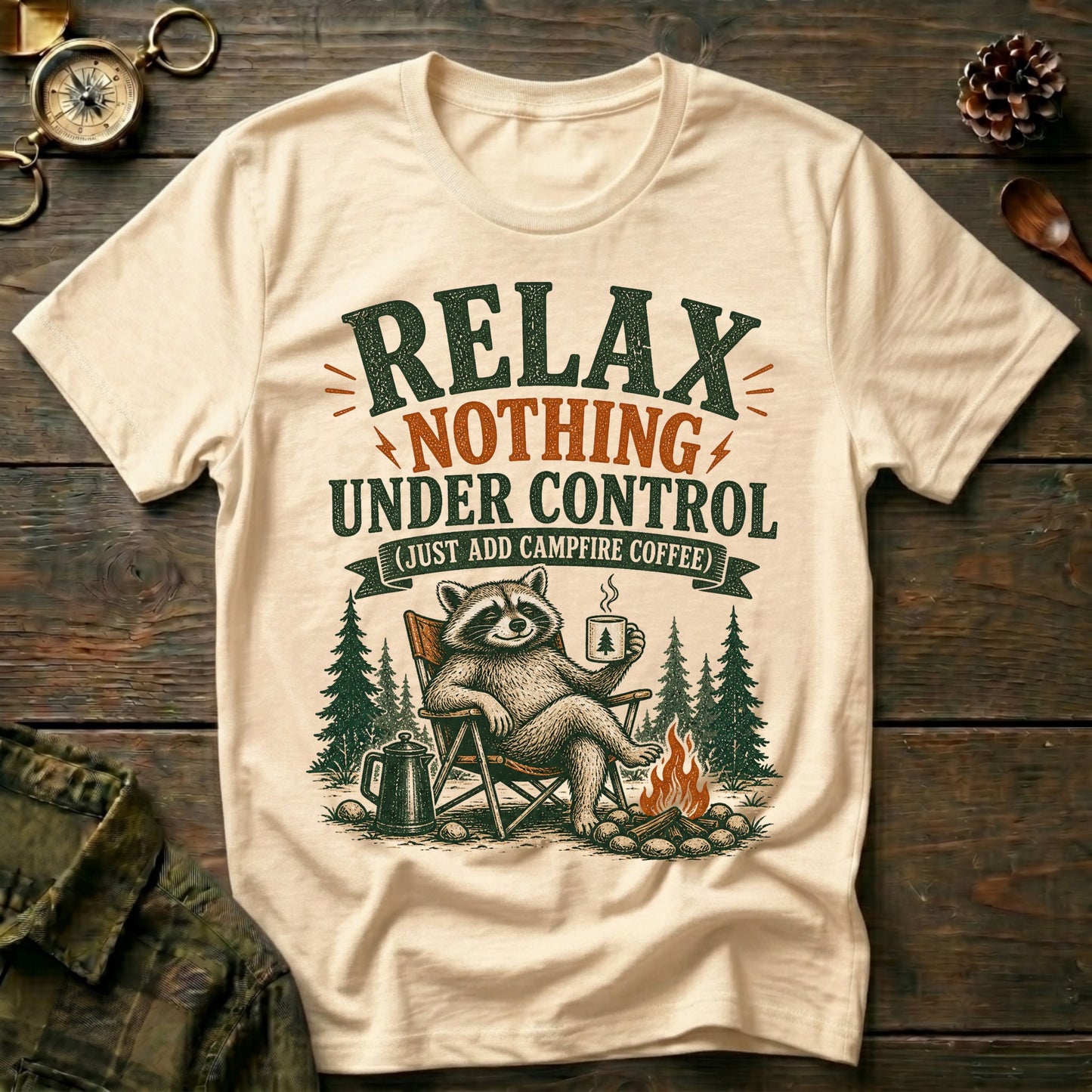 Relax Nothing Under Control T-Shirt