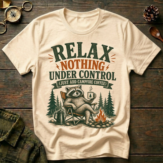 Relax Nothing Under Control T-Shirt