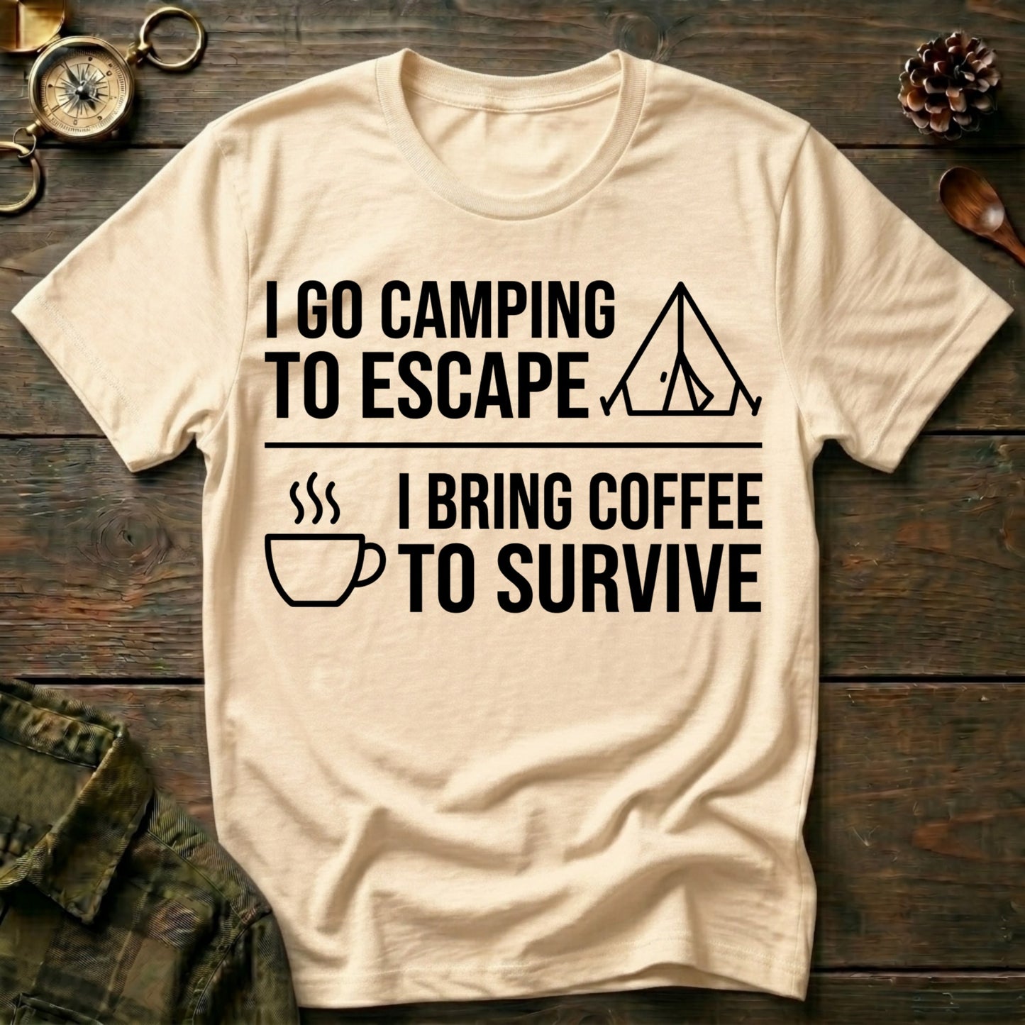 Camping Escape T‑Shirt