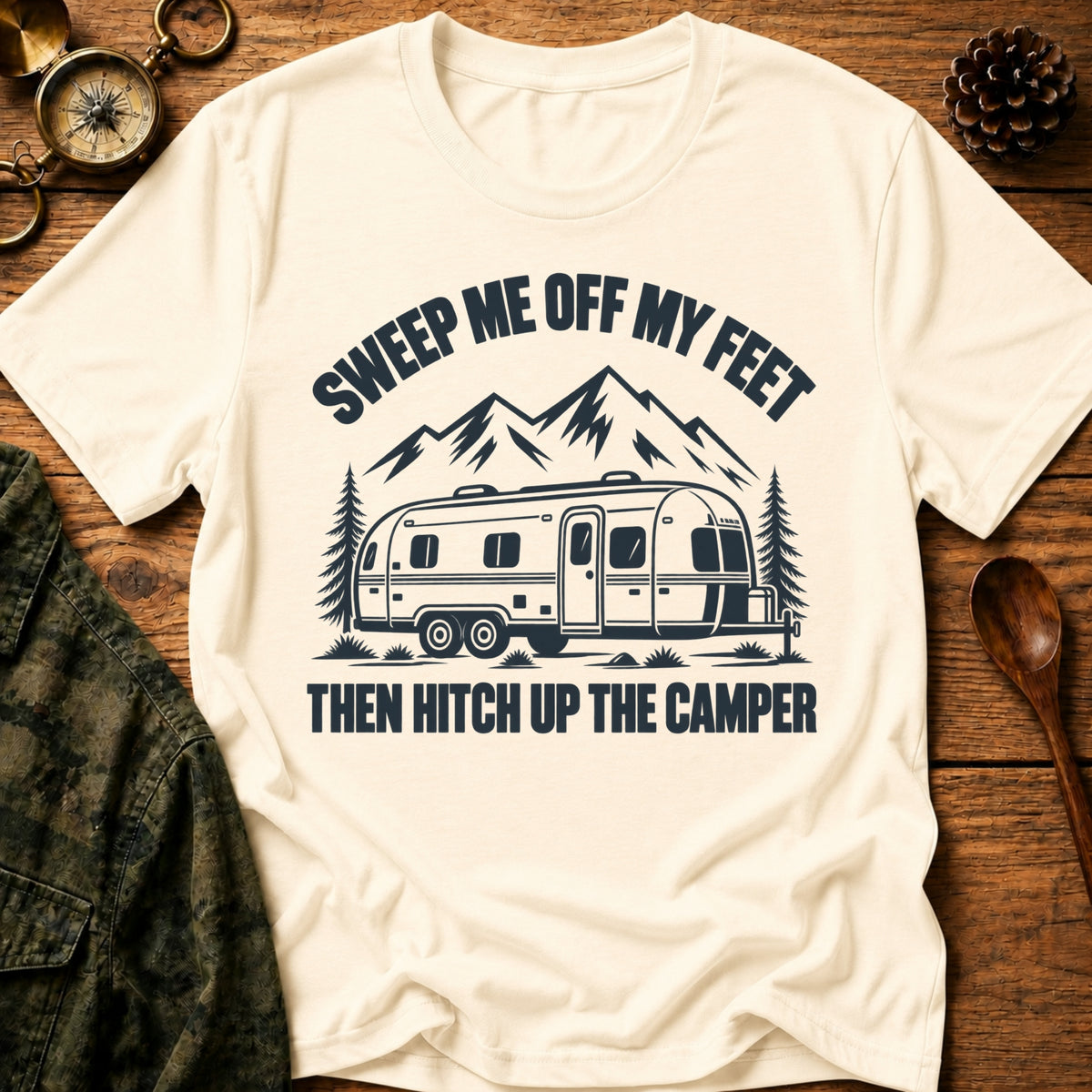 Hitch Up Camper T-Shirt