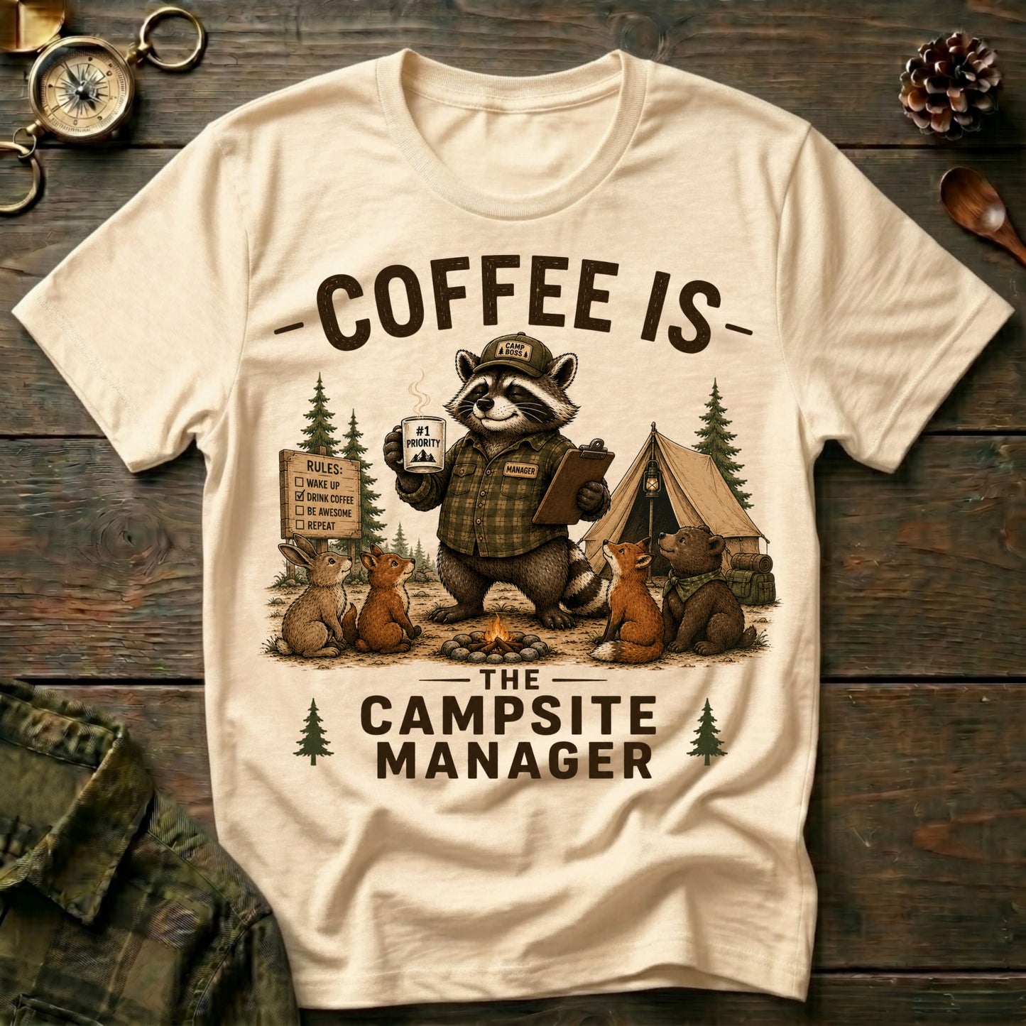 Campsite Manager T-Shirt