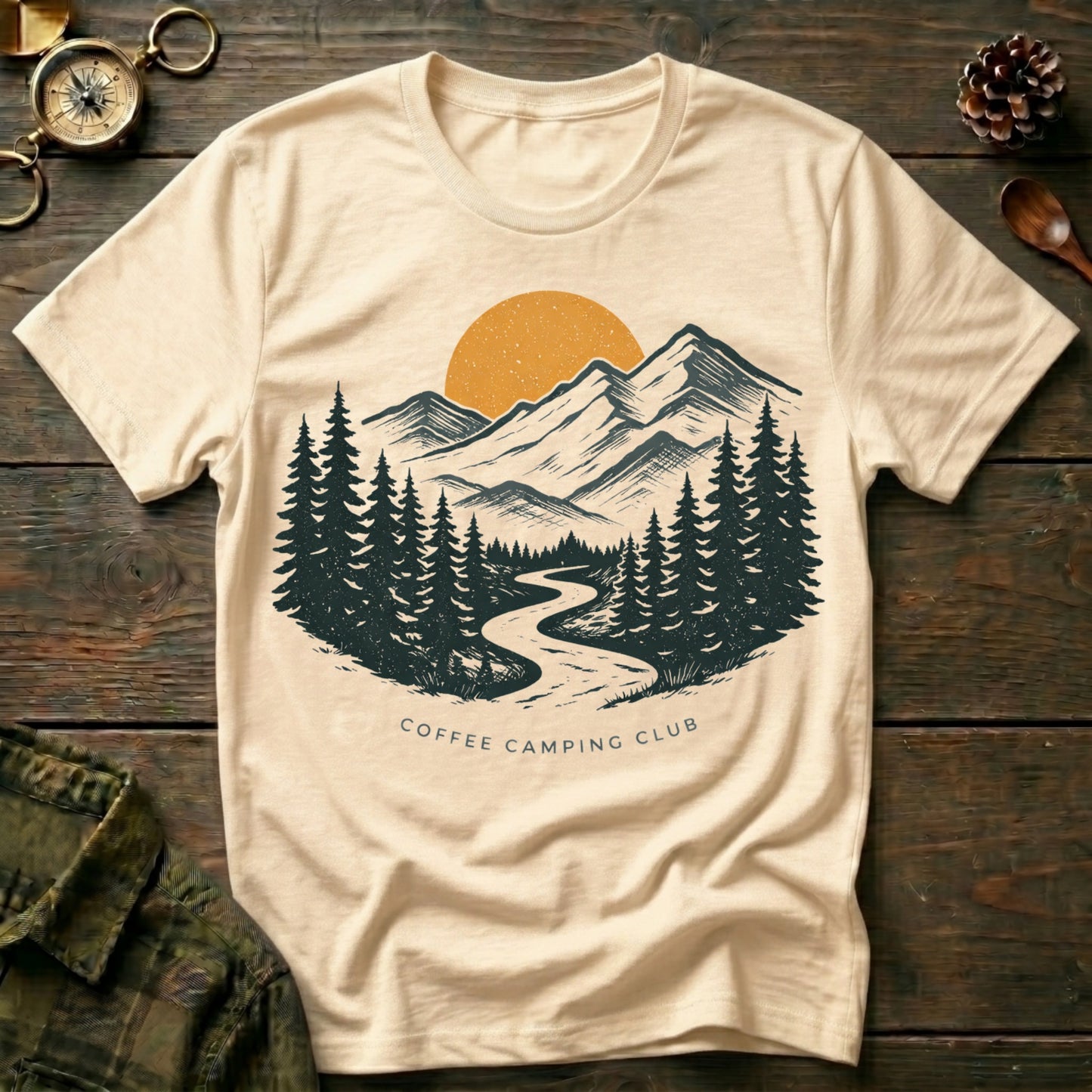 Coffee Before the Climb T-Shirt
