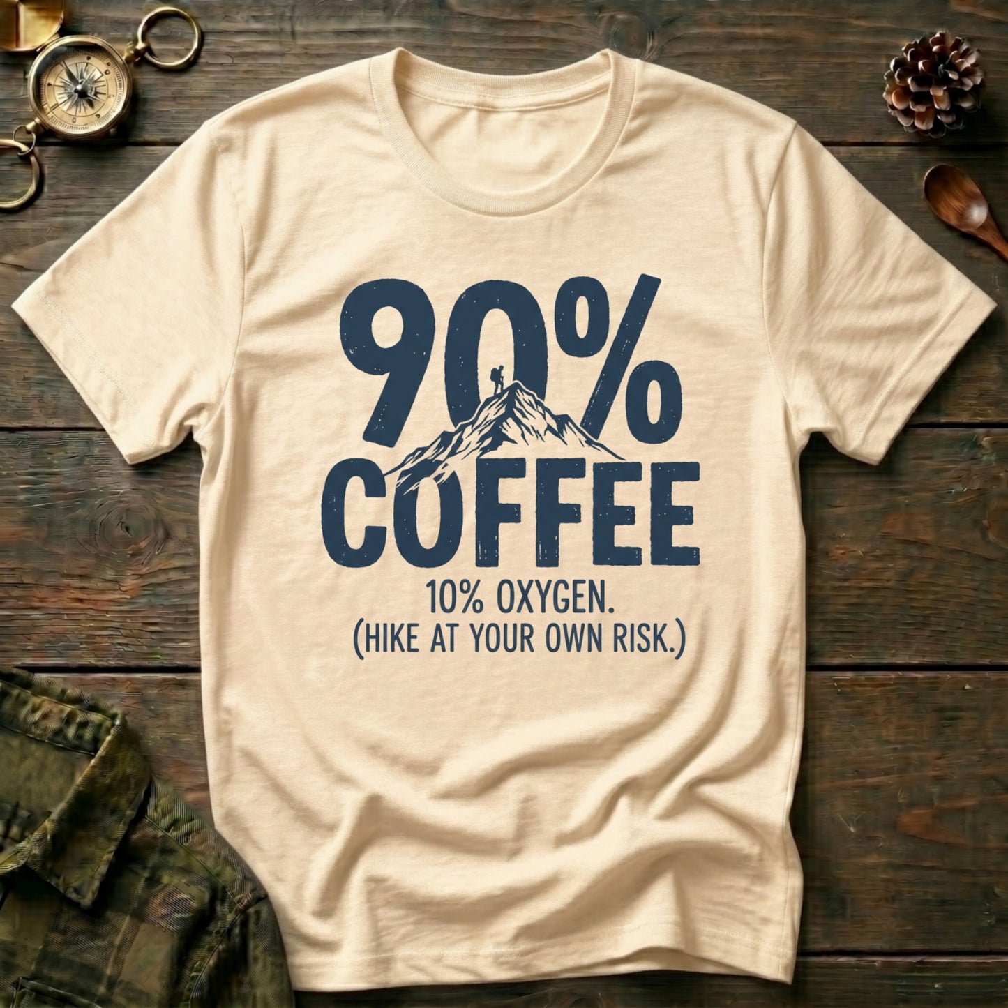 90% Coffee, 10% Oxygen T‑Shirt