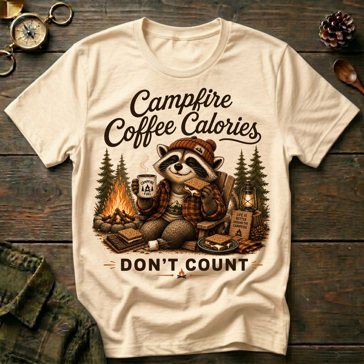 Campfire Calories T-Shirt