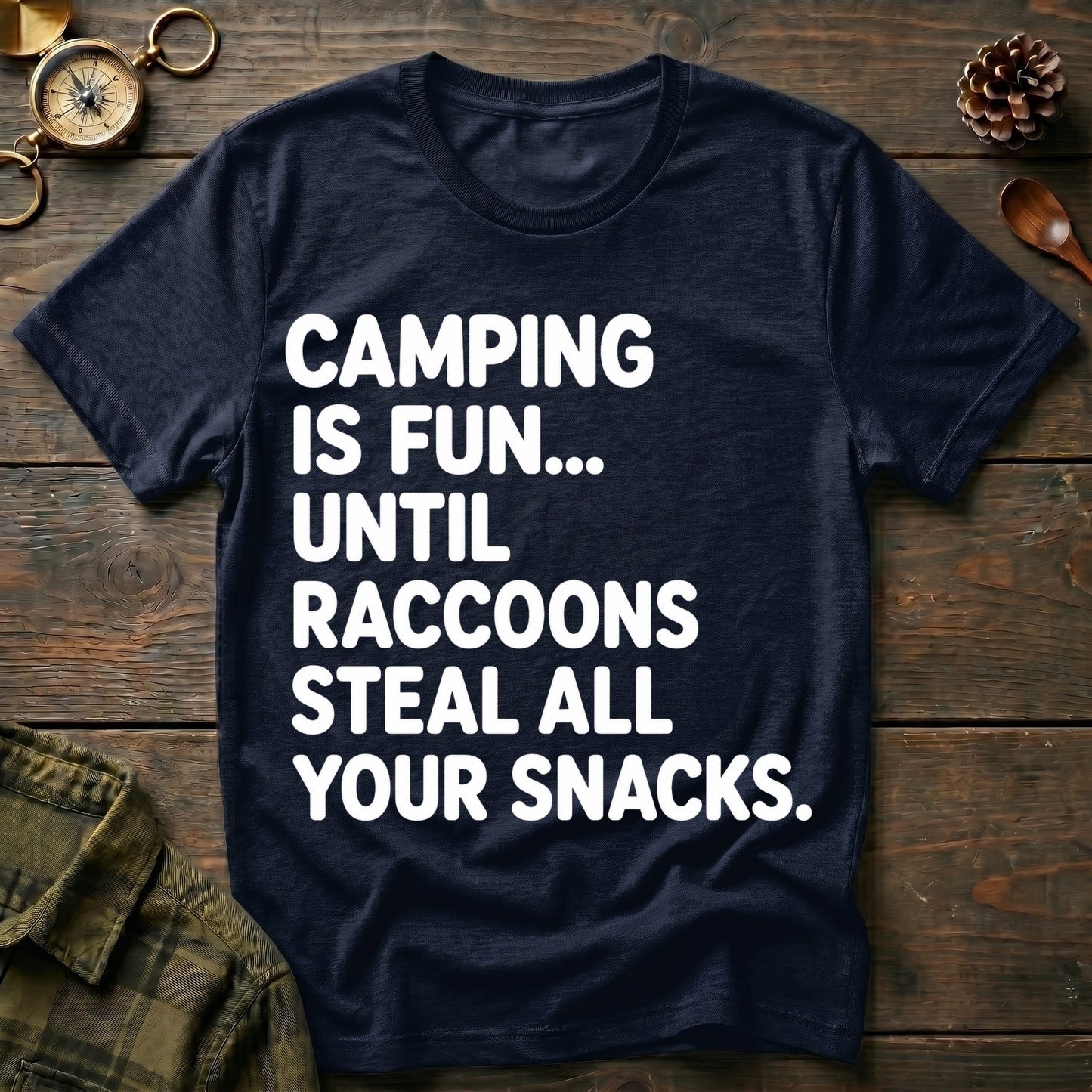 Raccoon Snacks T-Shirt