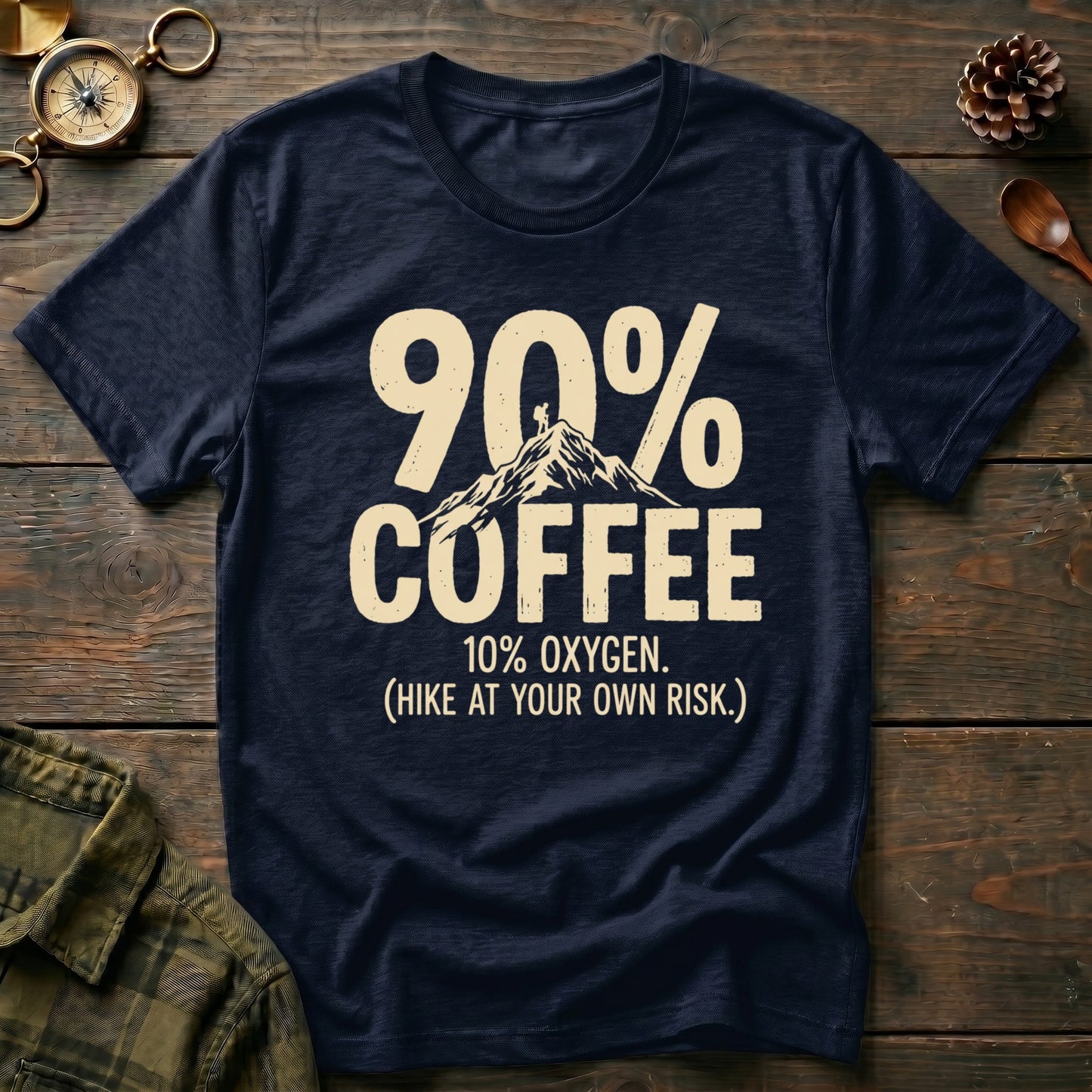 90% Coffee, 10% Oxygen T‑Shirt