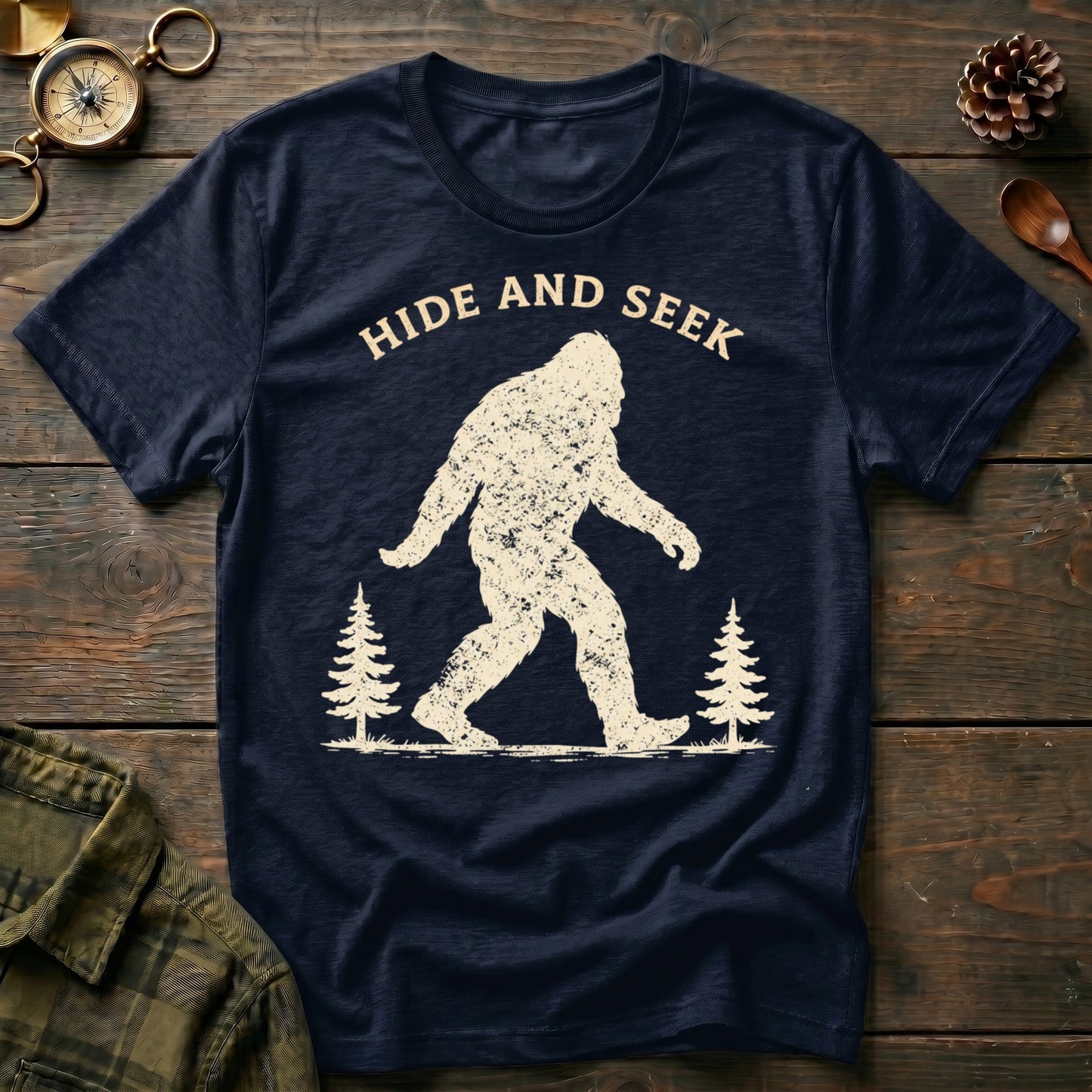 Hide and Seek Bigfoot T-Shirt