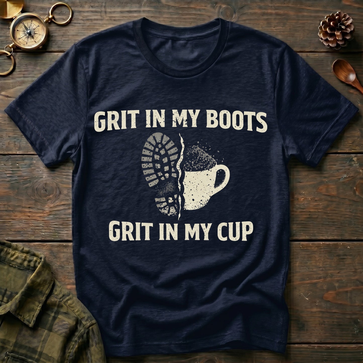Grit In My Boots Grit In My Cup T-Shirt