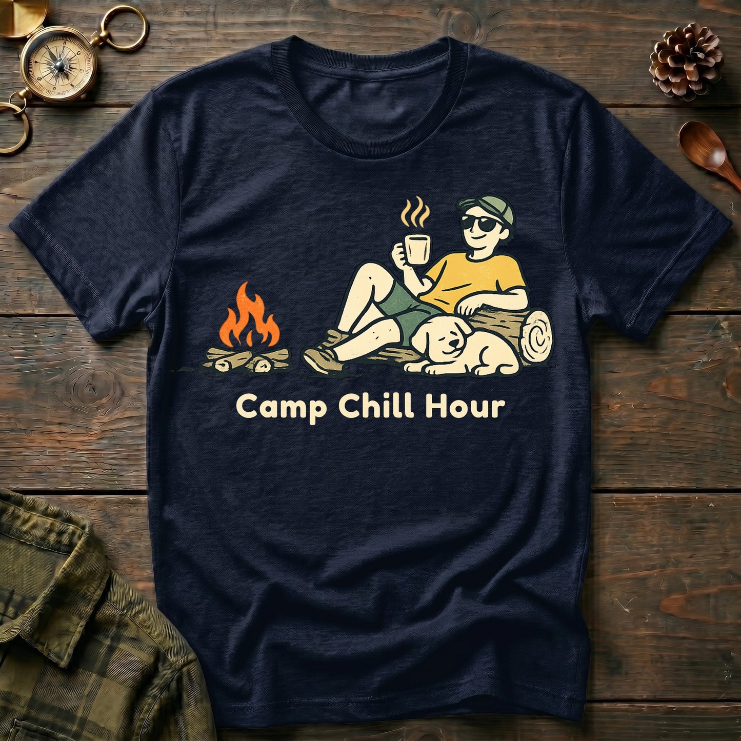 Camp Chill Hour T‑Shirt