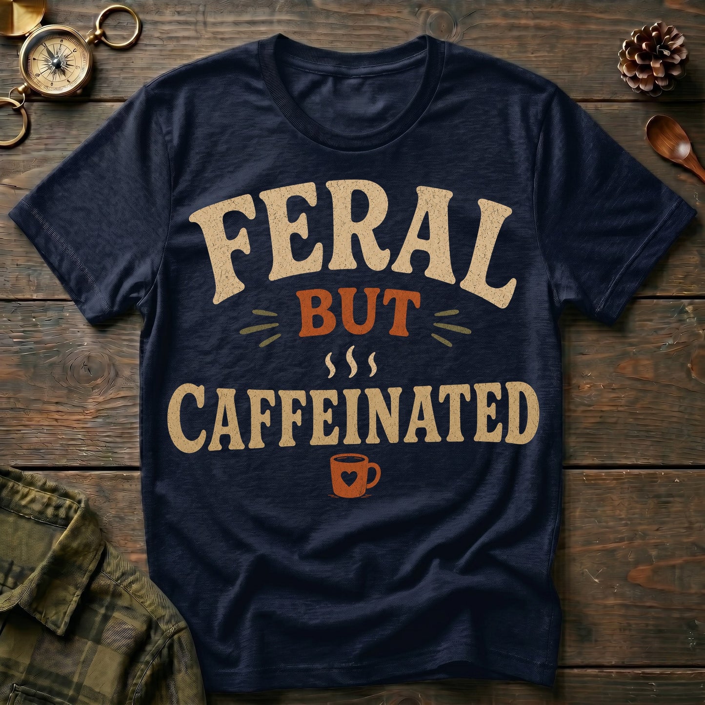 Feral But Caffeinated T-Shirt