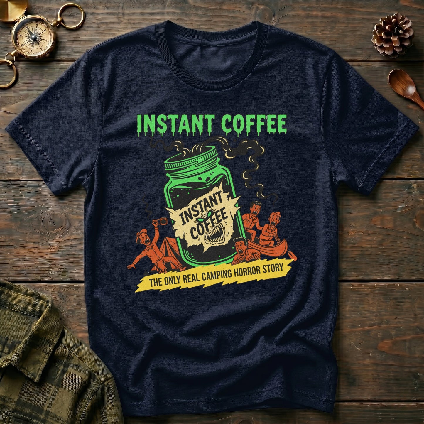 Instant Coffee Horror T-Shirt