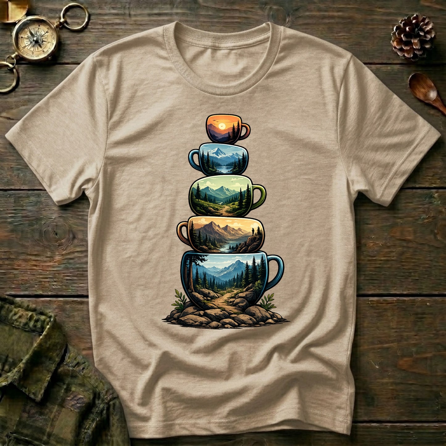 Coffee Stack T-Shirt