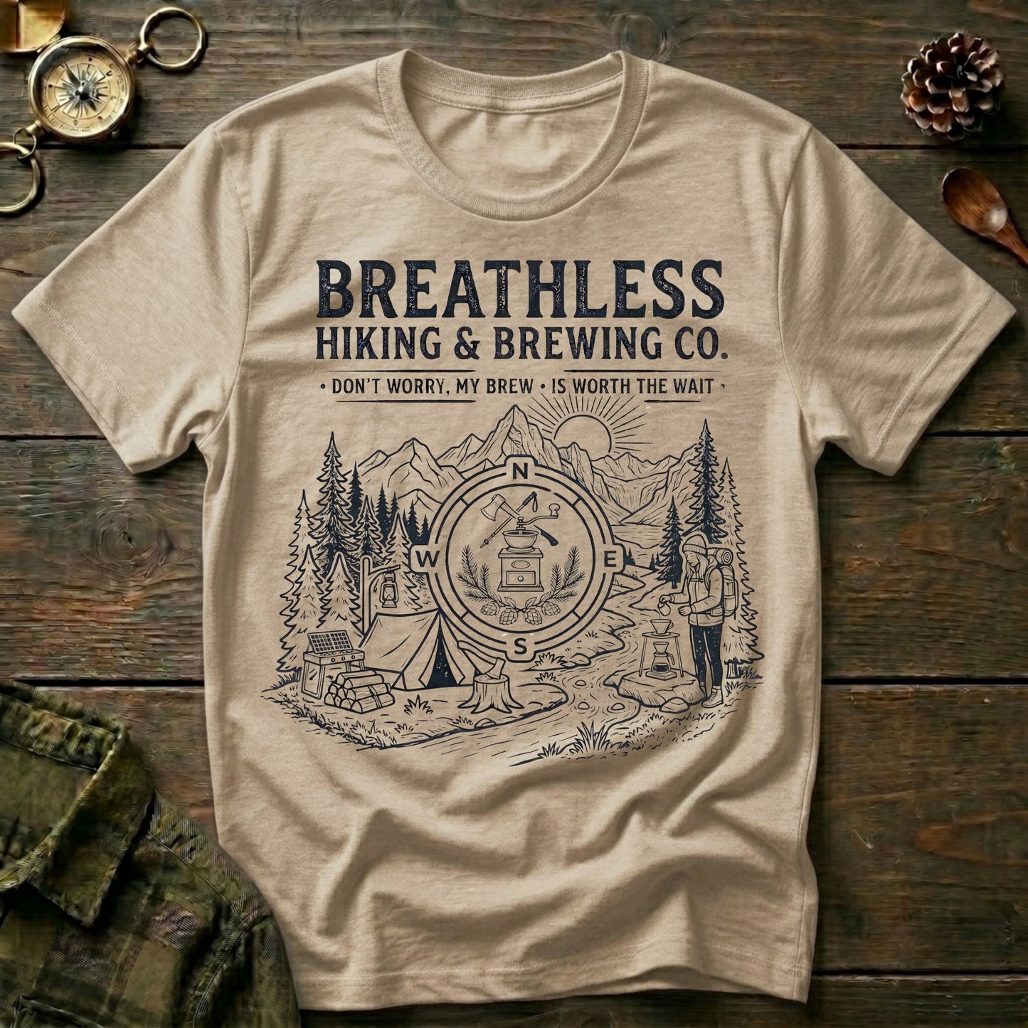 Breathless Hiker T-Shirt