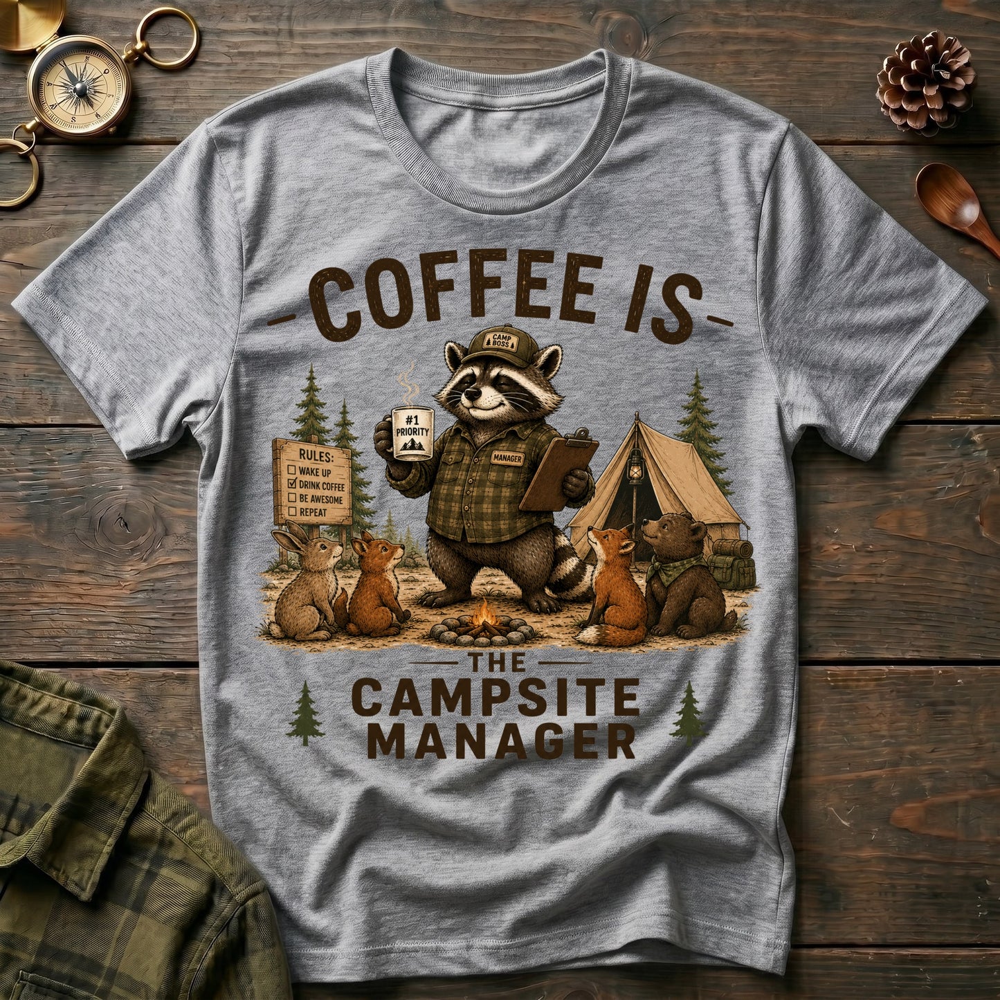 Campsite Manager T-Shirt