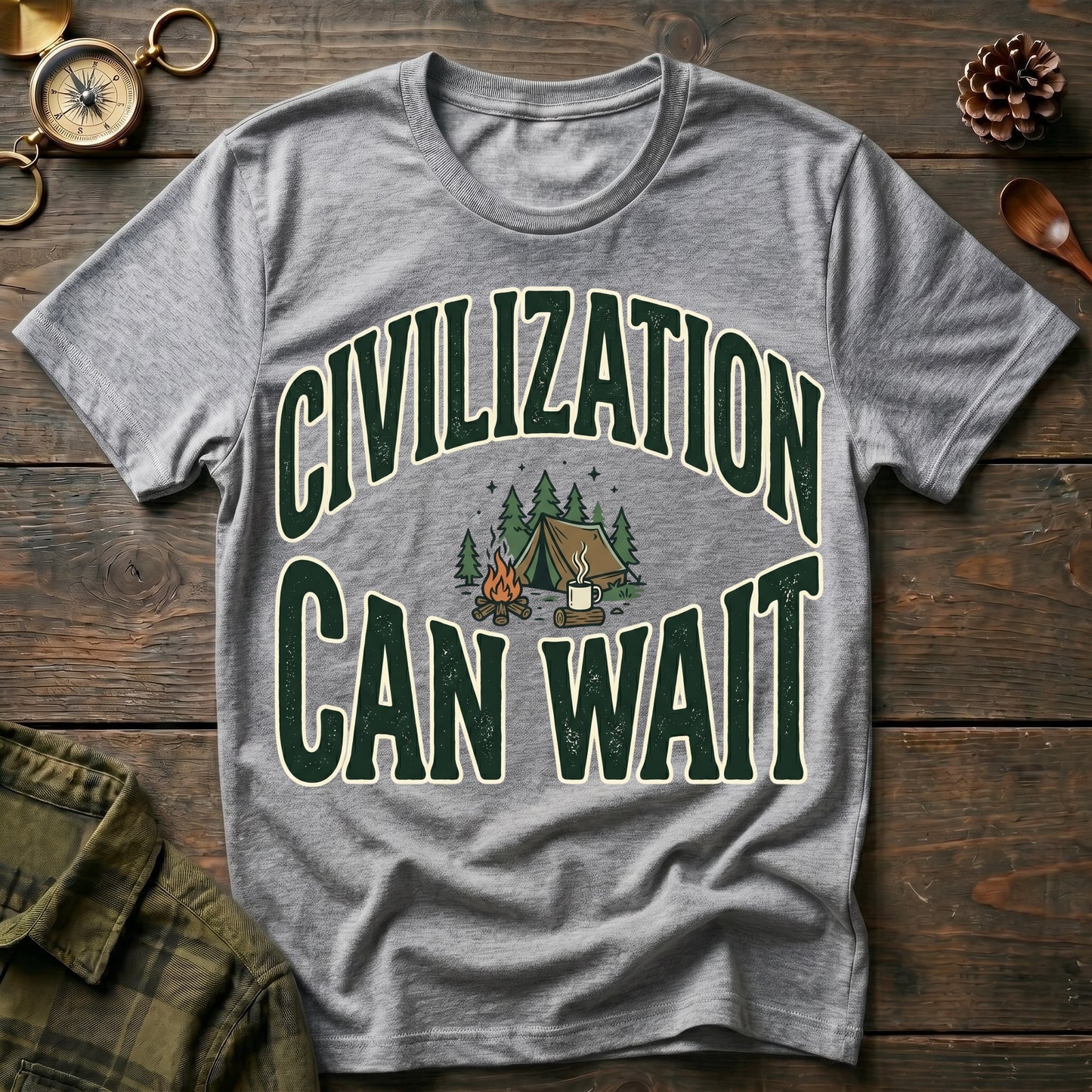 Civilization Waits T-Shirt