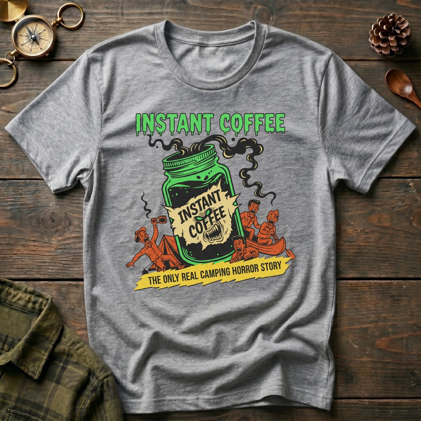 Instant Coffee Horror T-Shirt