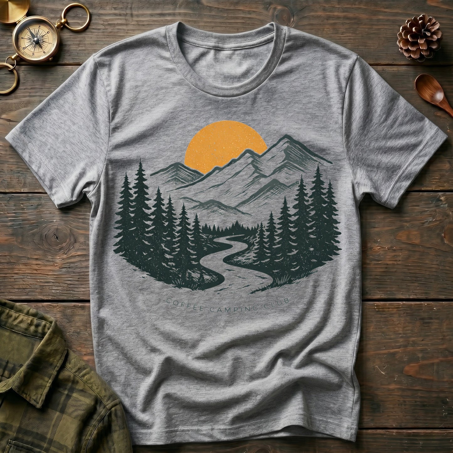 Coffee Before the Climb T-Shirt