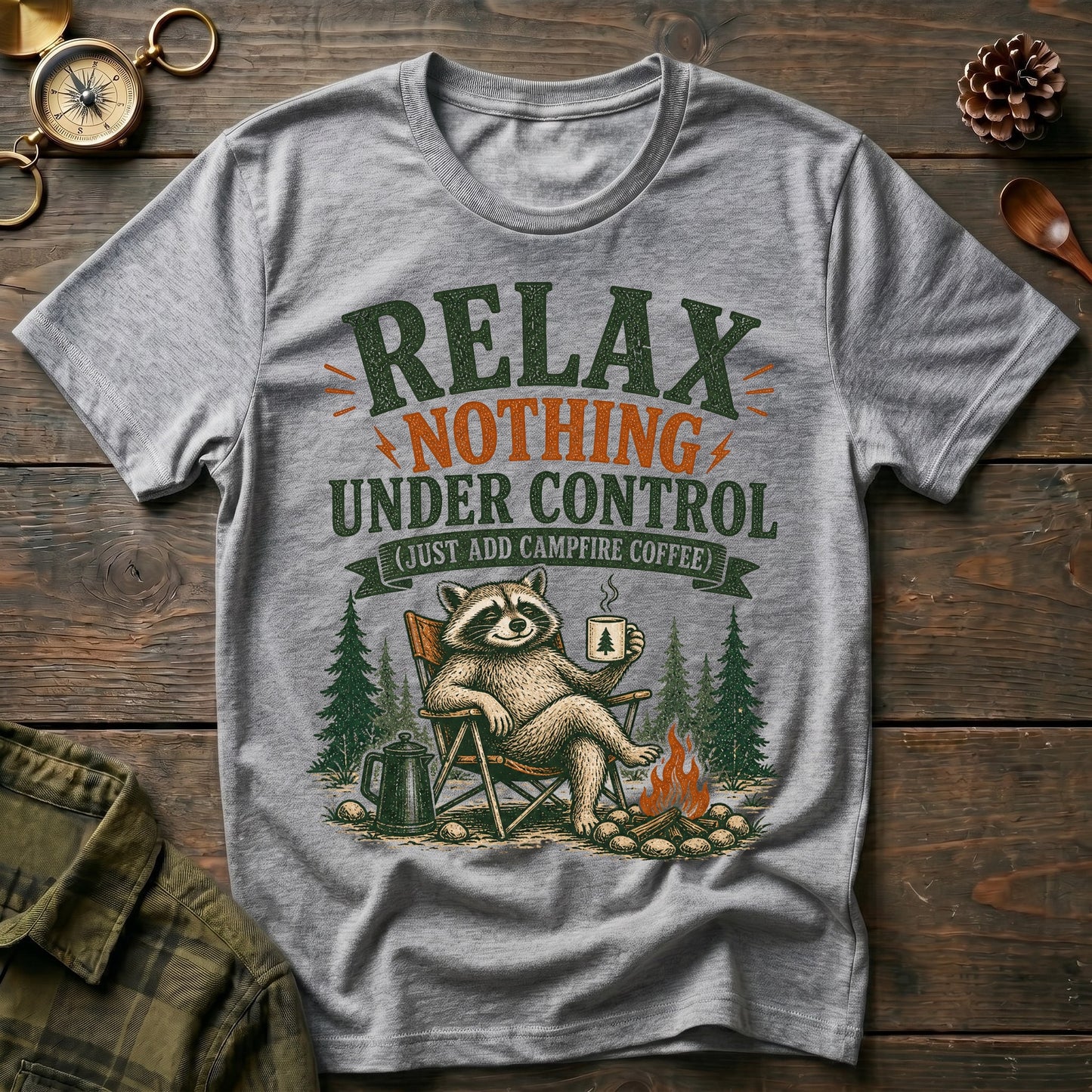 Relax Nothing Under Control T-Shirt