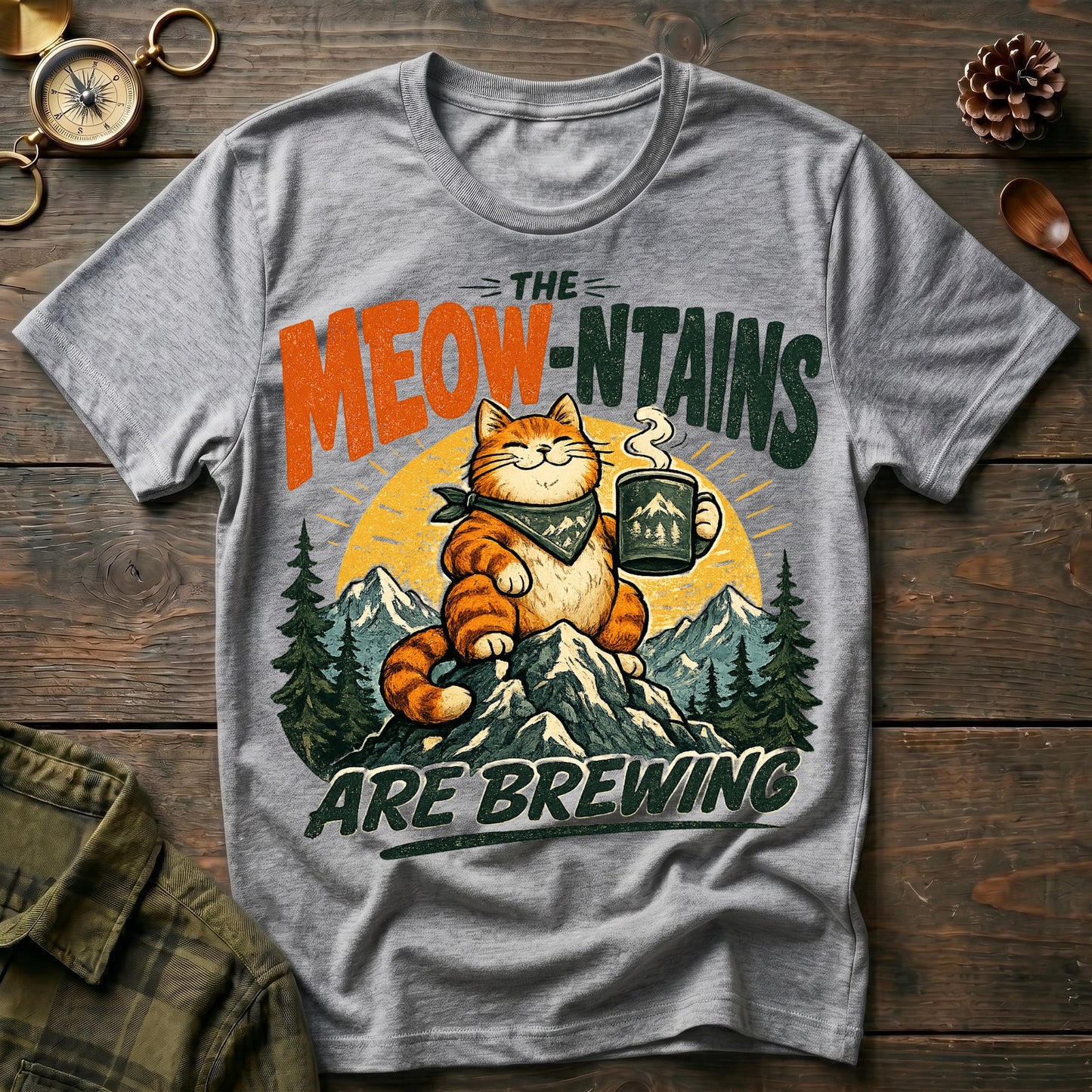 Meow-ntains  T-Shirt