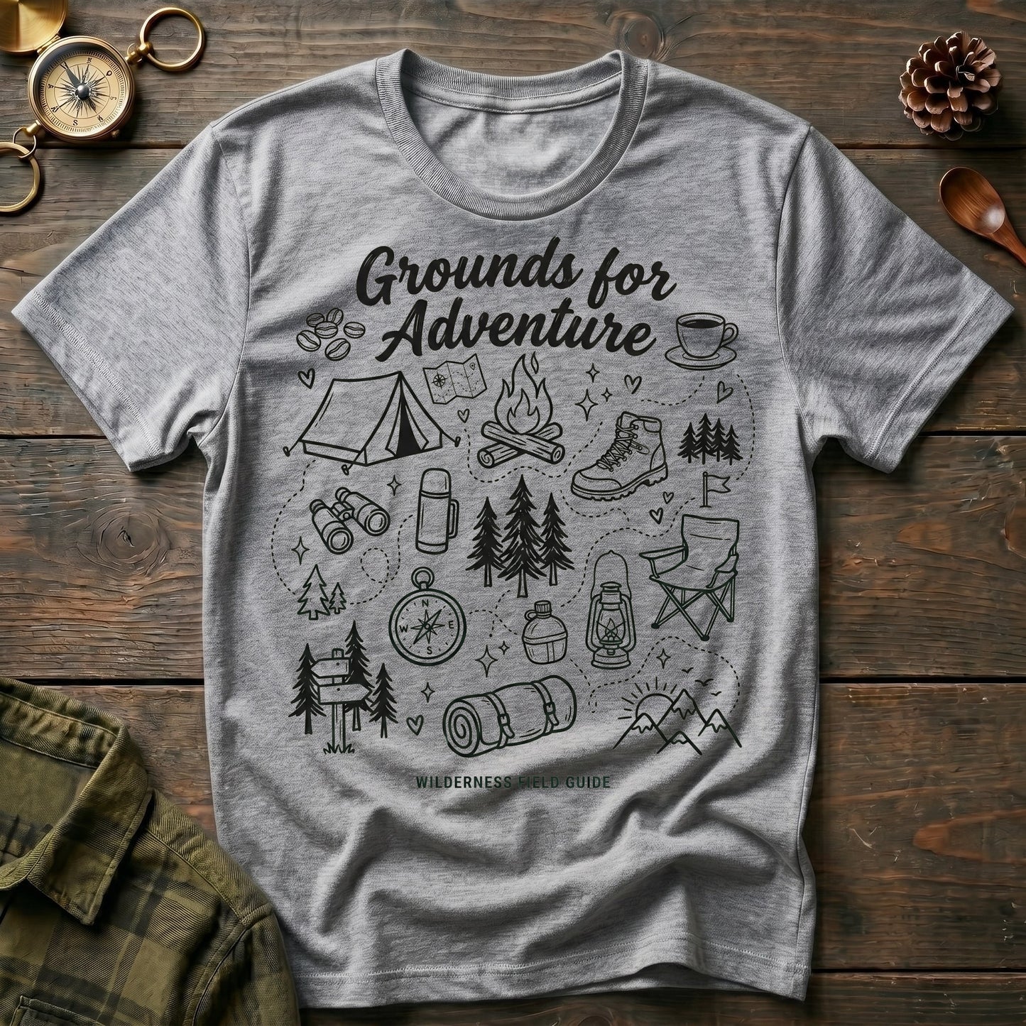Grounds for Adventure T-Shirt