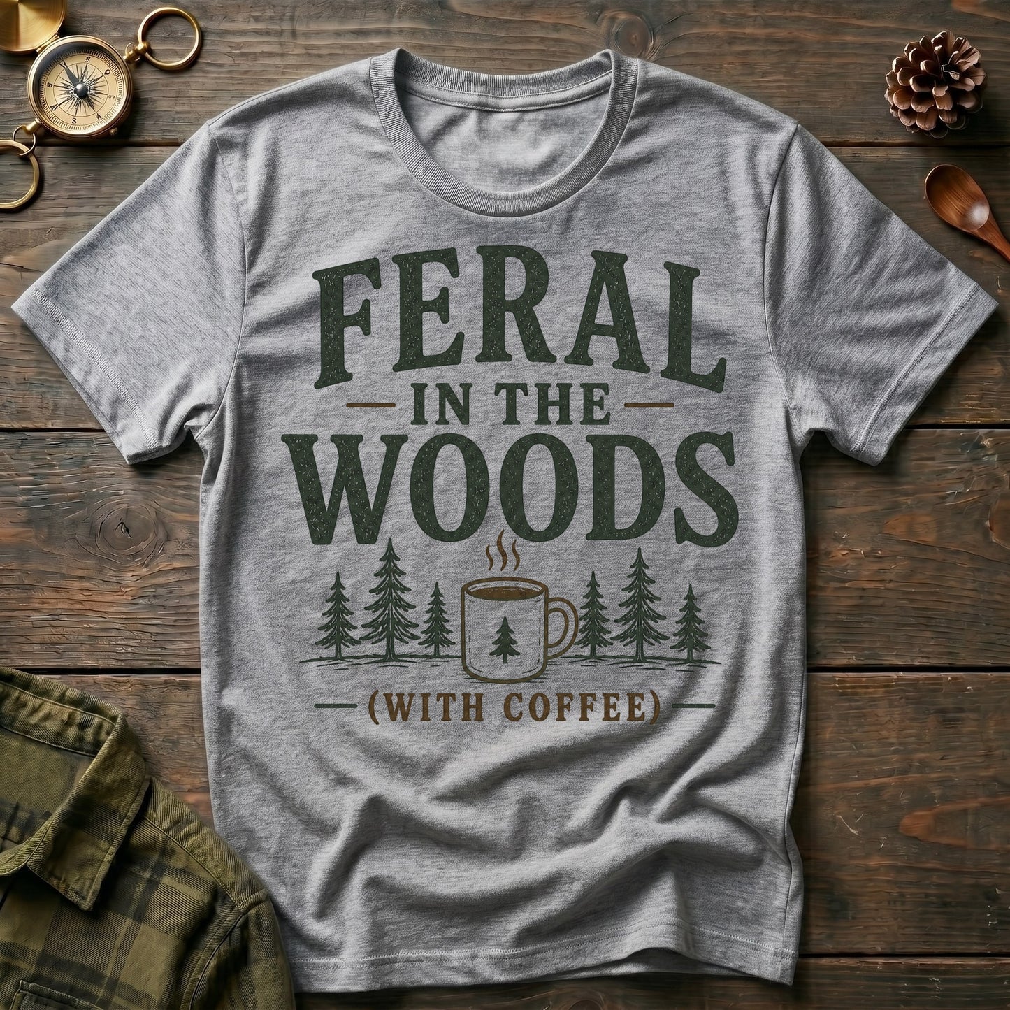 Feral in the Woods T-Shirt