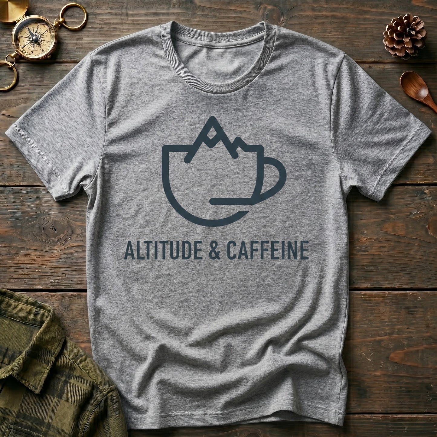 Altitude & Caffeine  T-Shirt