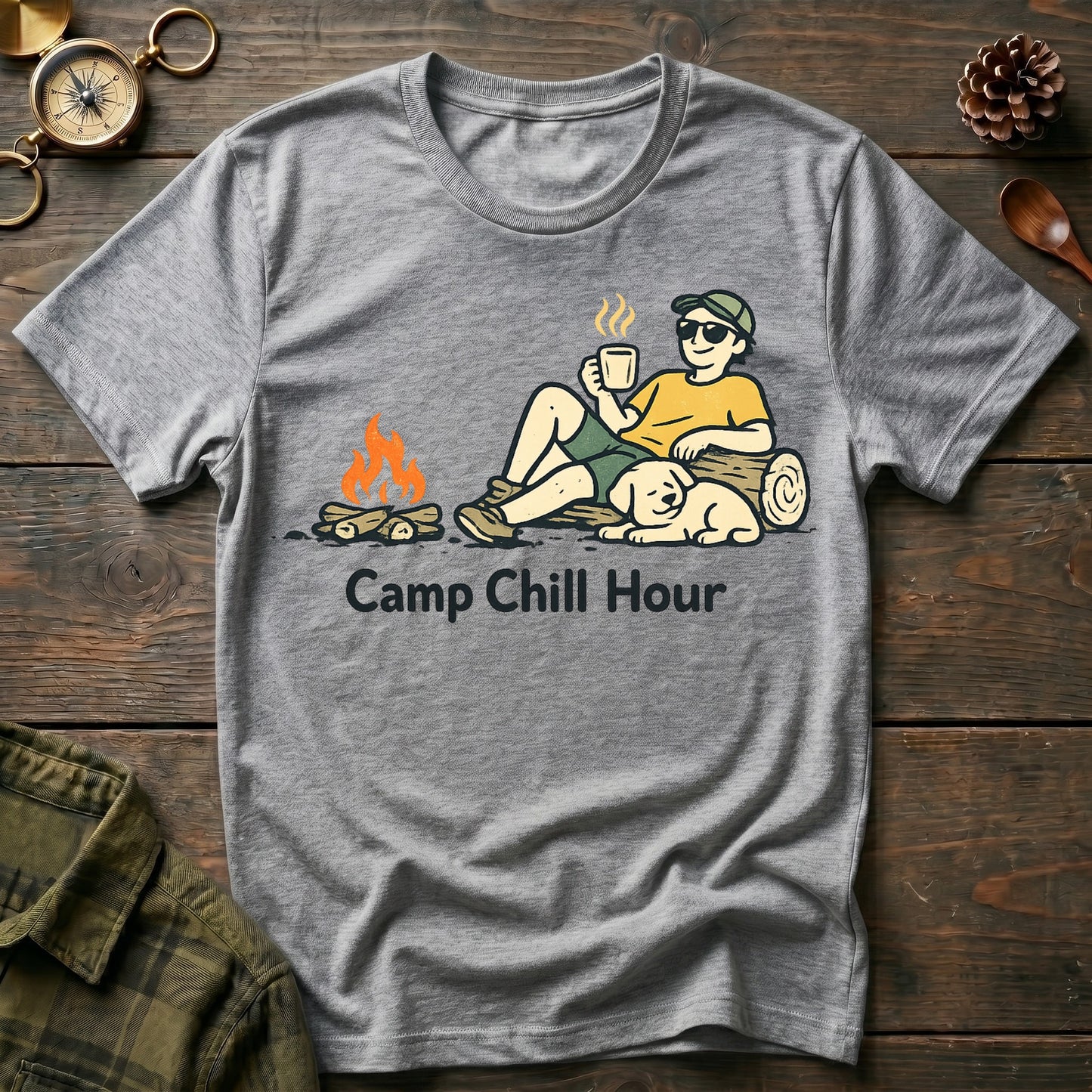 Camp Chill Hour T‑Shirt