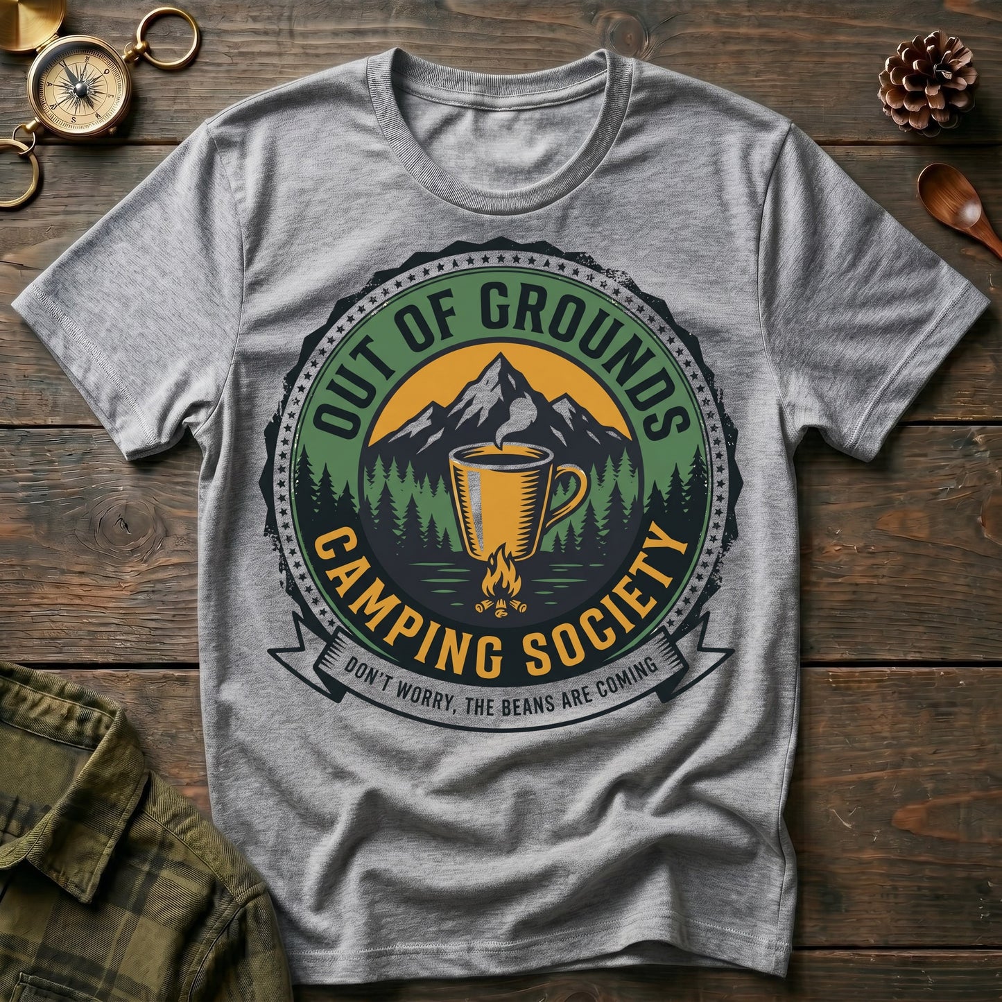 Camping Society T‑Shirt