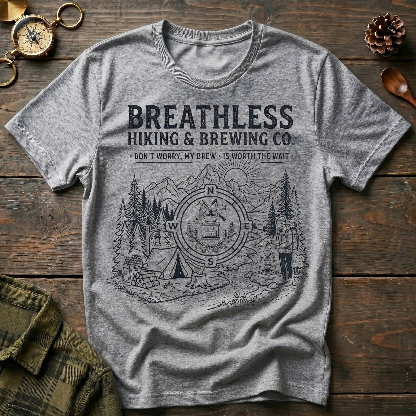 Breathless Hiker T-Shirt