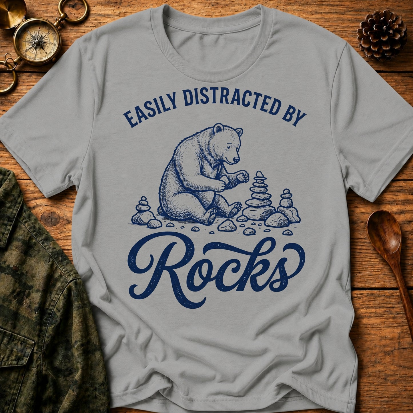 Distracted by Rocks T-Shirt
