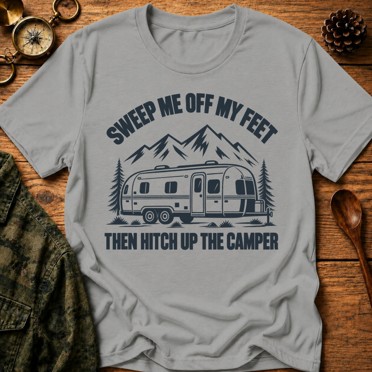 Hitch Up Camper T-Shirt