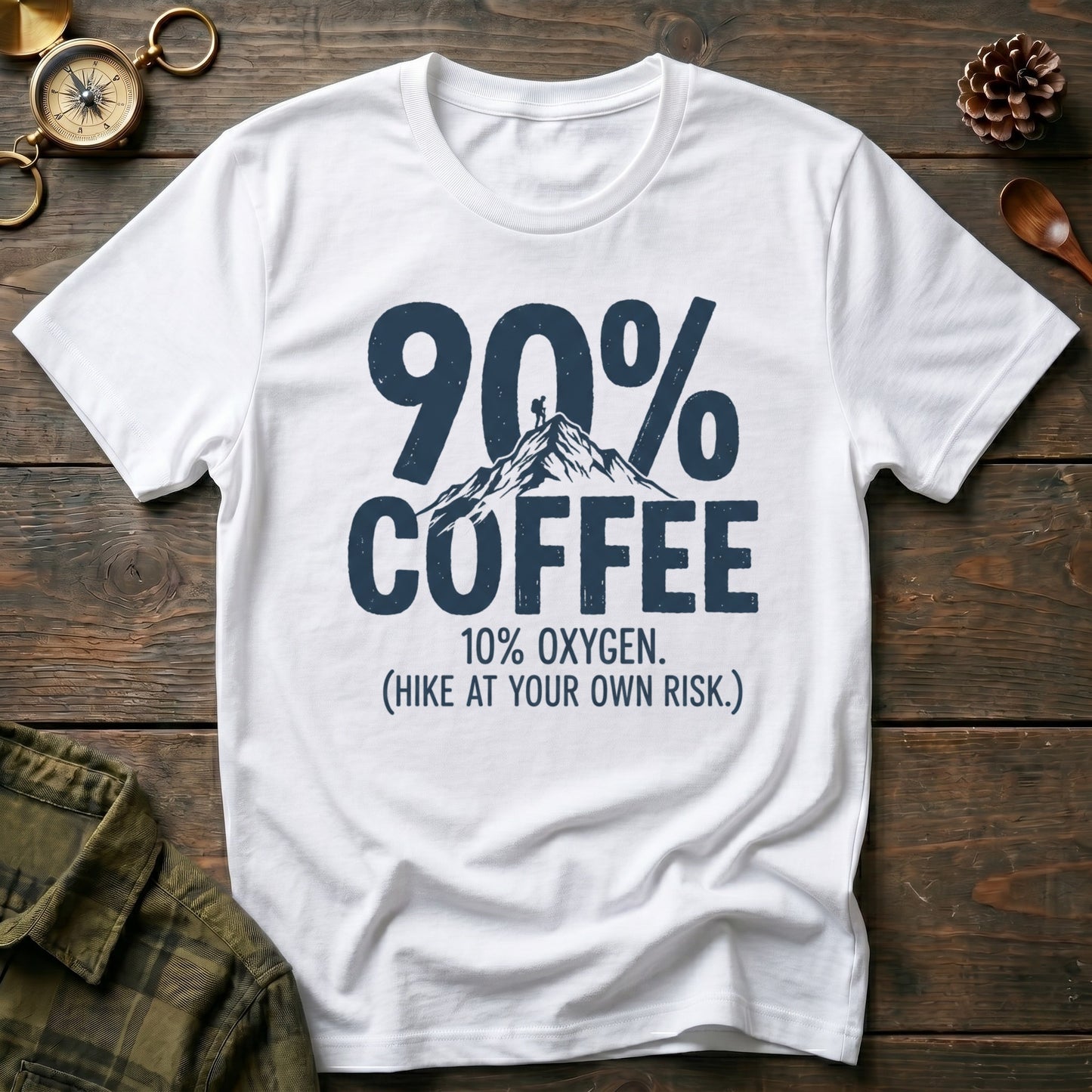 90% Coffee, 10% Oxygen T‑Shirt