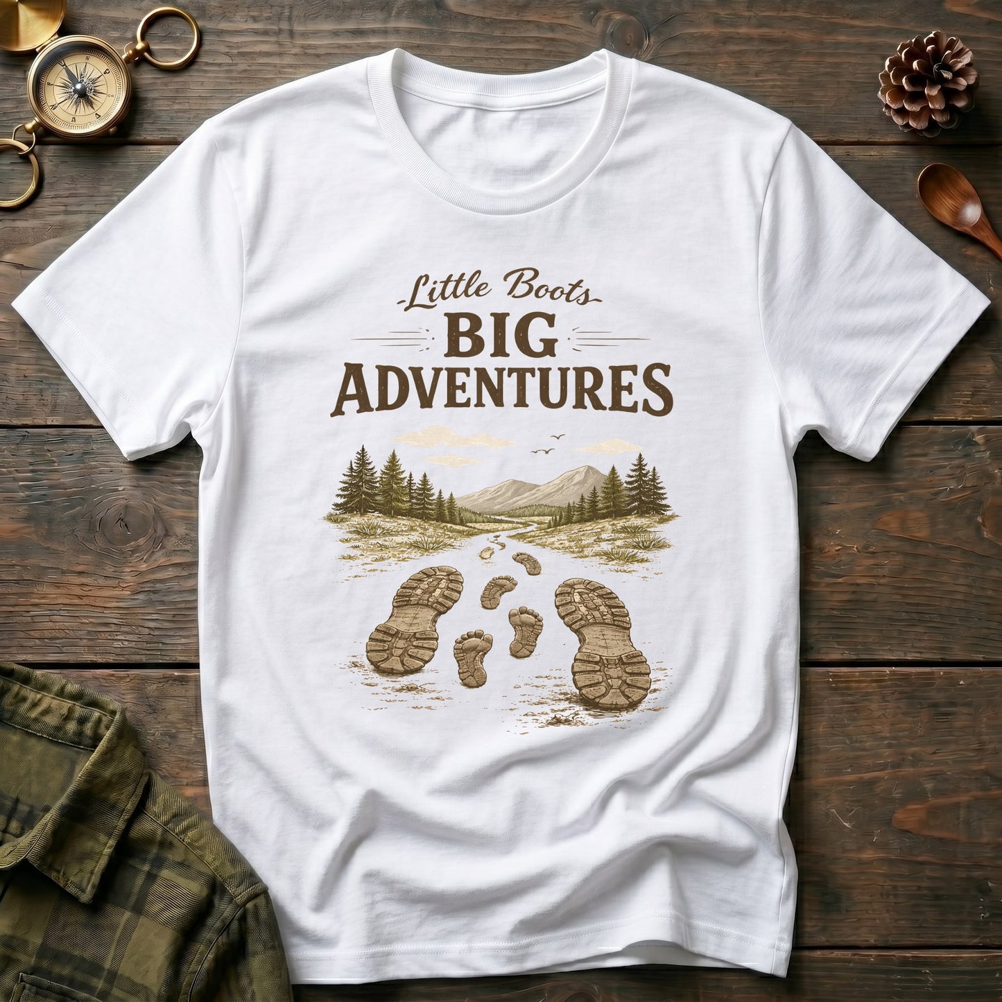 Little Boots Big Adventures T-Shirt