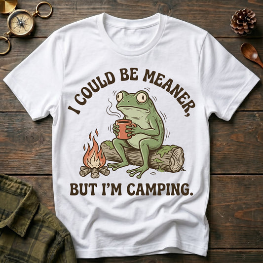 Camping Frog T‑Shirt
