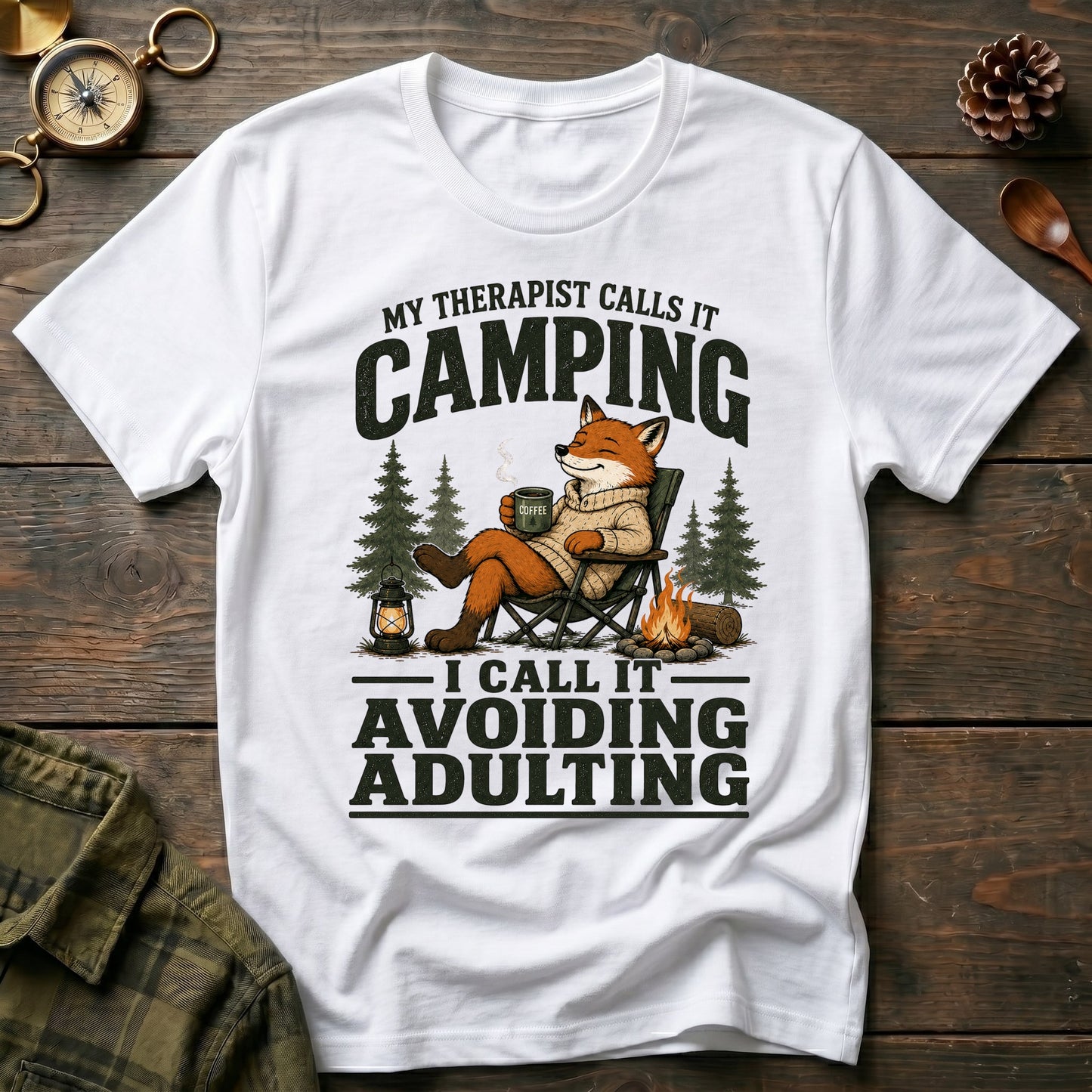Therapy Camping T-Shirt