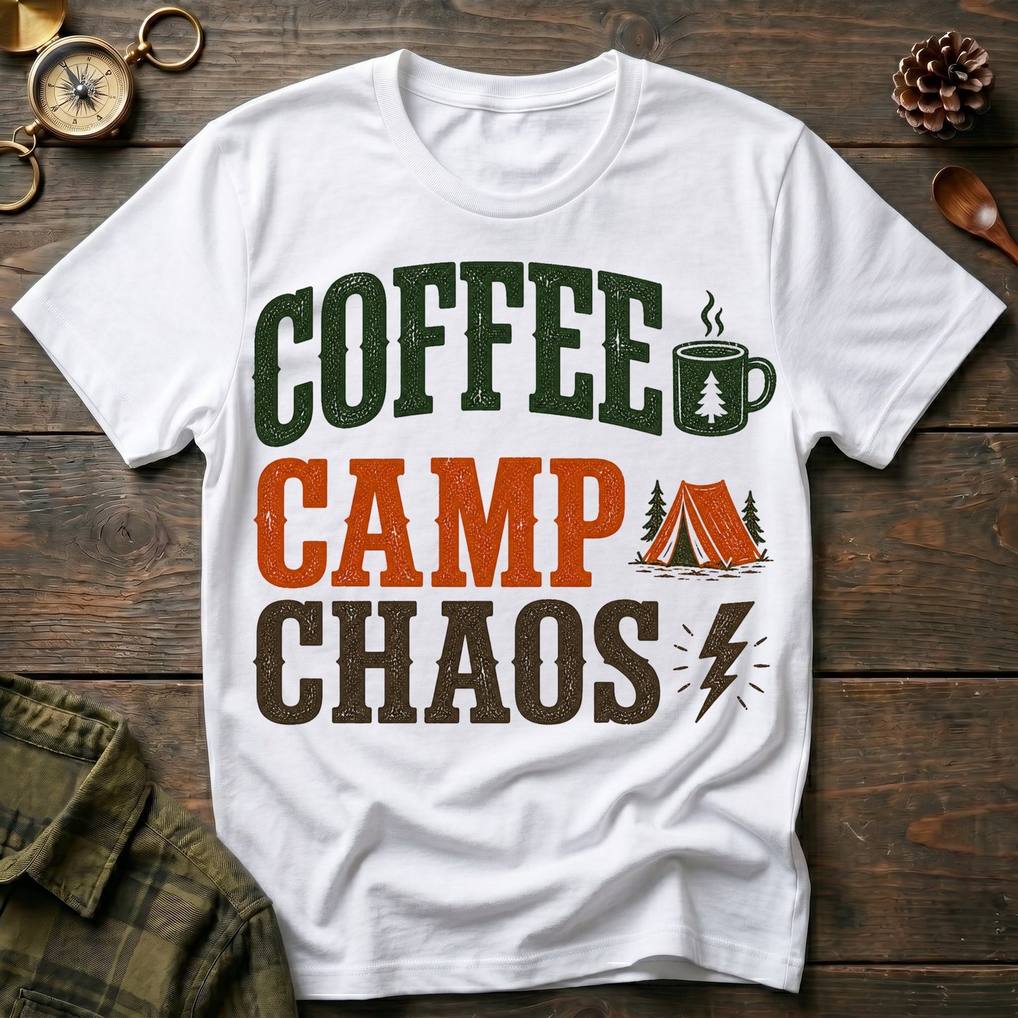 Coffee Camp Chaos T-Shirt