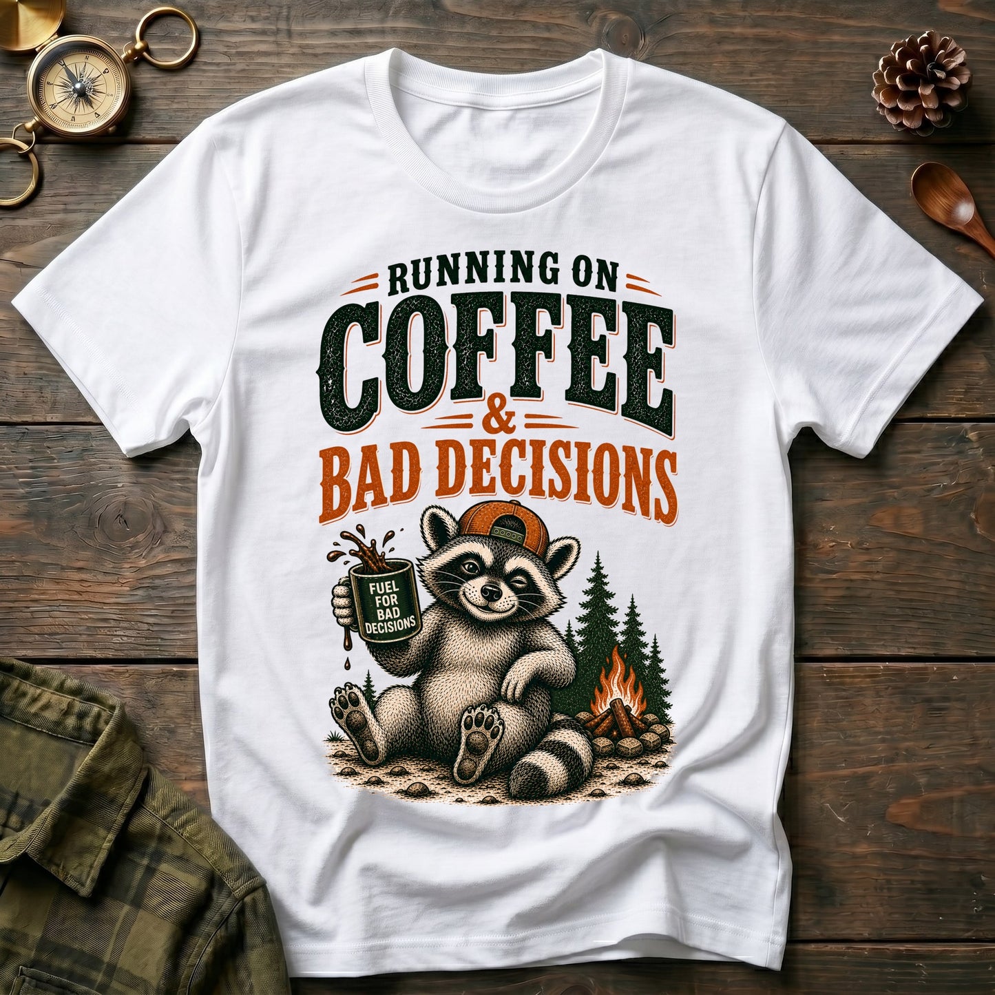 Running on Coffee & Bad Decisions T-Shirt