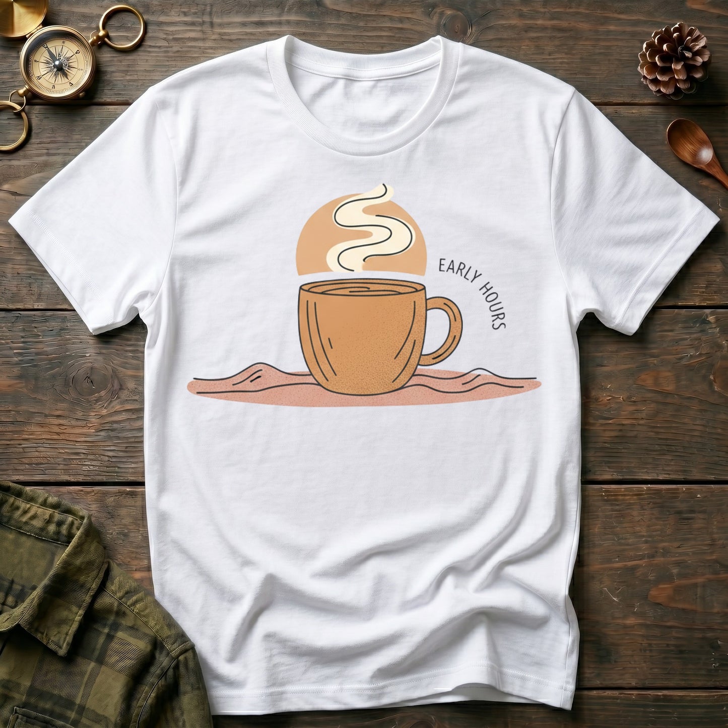 Cozy Morning Coffee T-Shirt