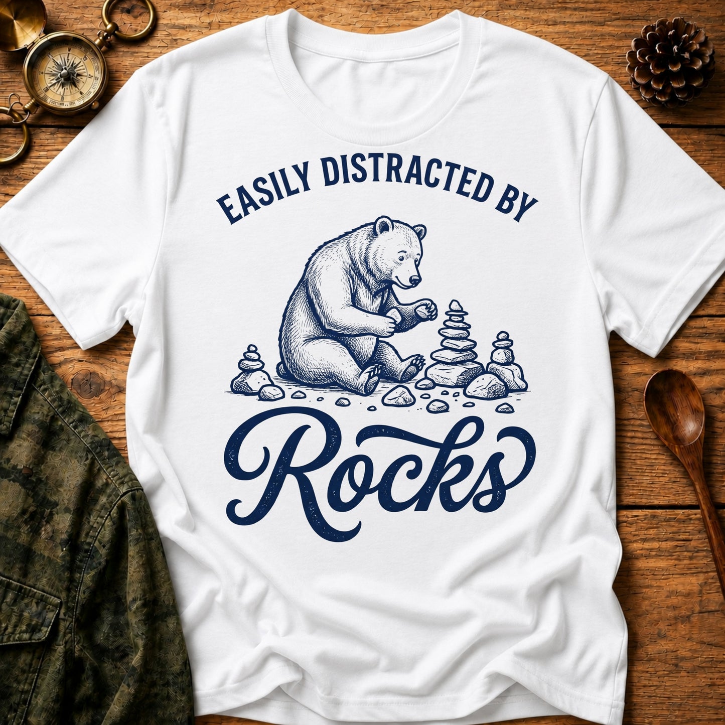 Distracted by Rocks T-Shirt