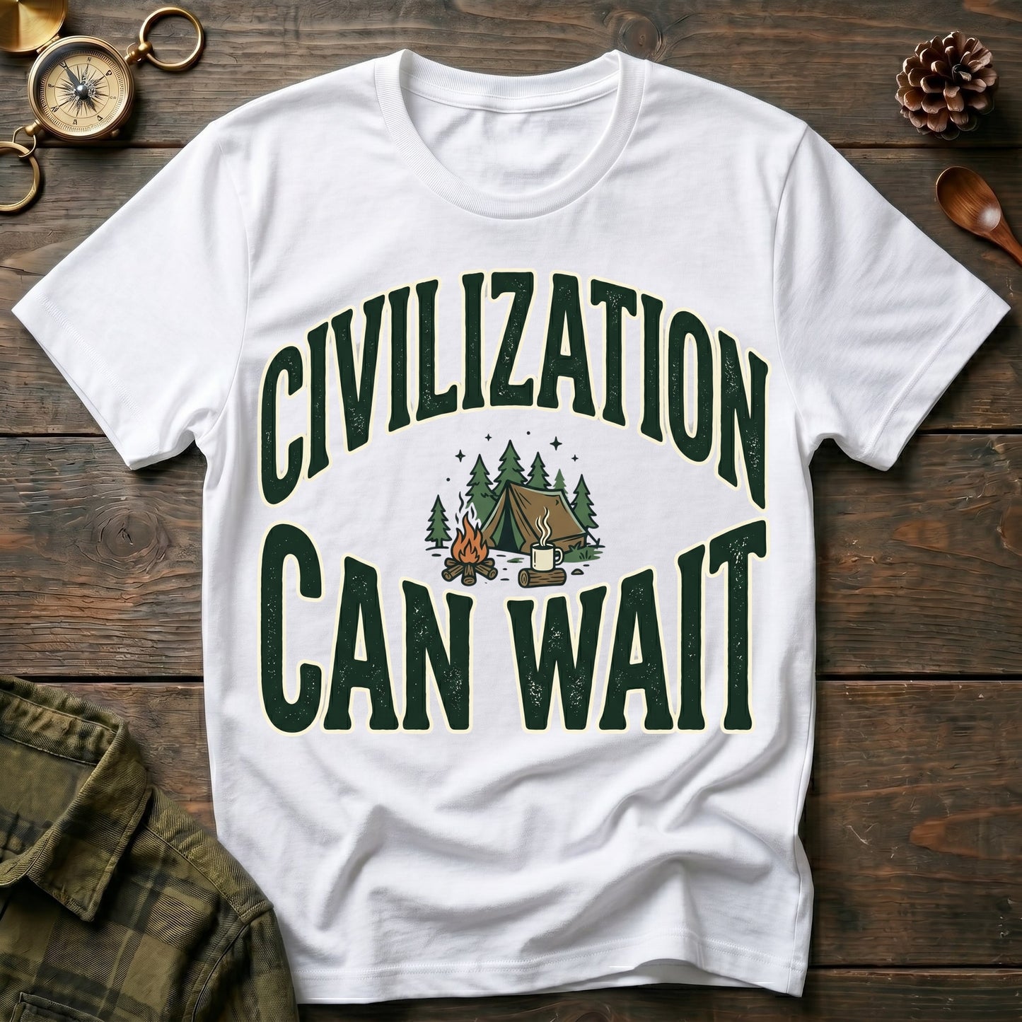 Civilization Waits T-Shirt