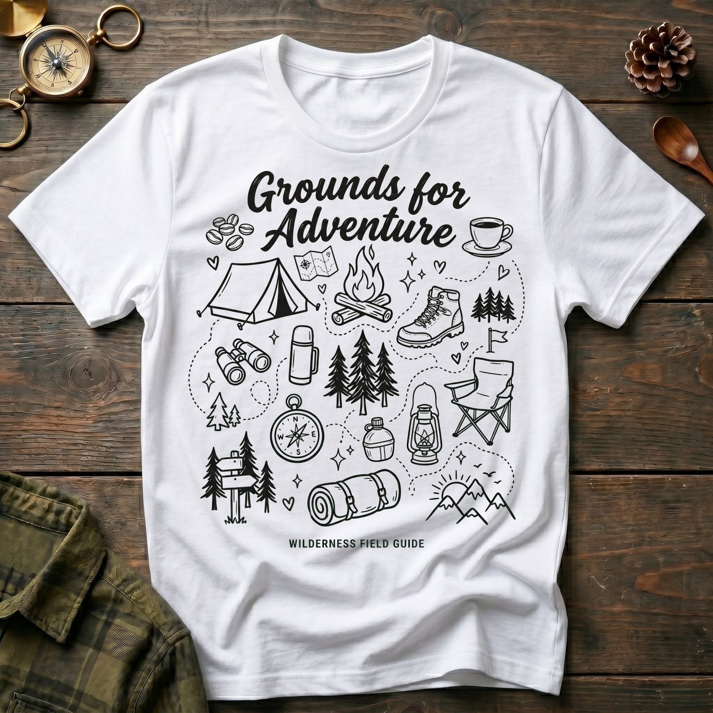 Grounds for Adventure T-Shirt